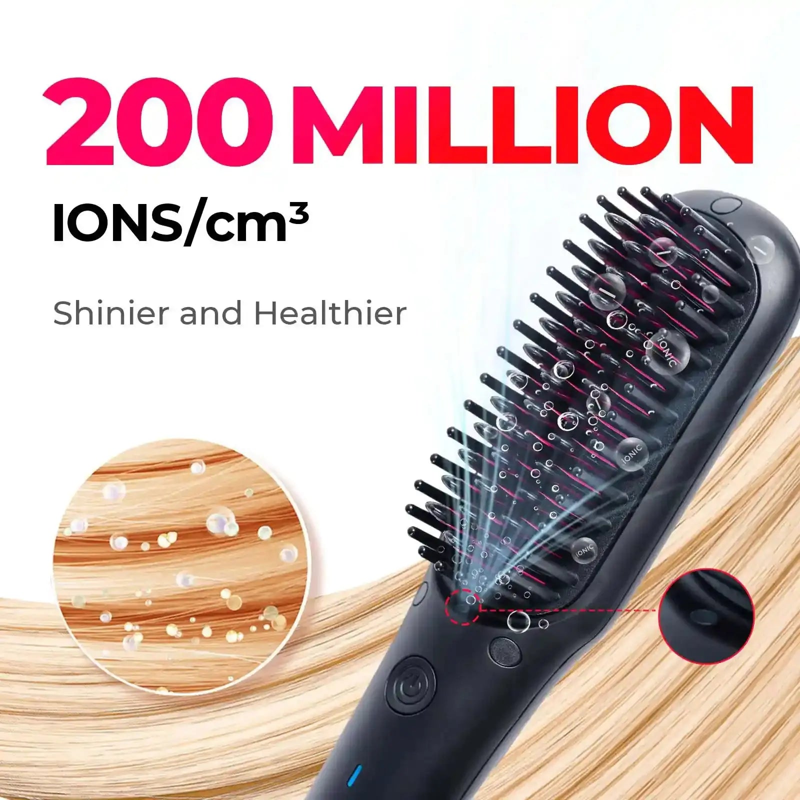 Tymo Ionic Mini Hair Dryer - Fast Drying, Lightweight & Compact Travel Blow Dryer for Salon-Quality Styling at Home or On the Go