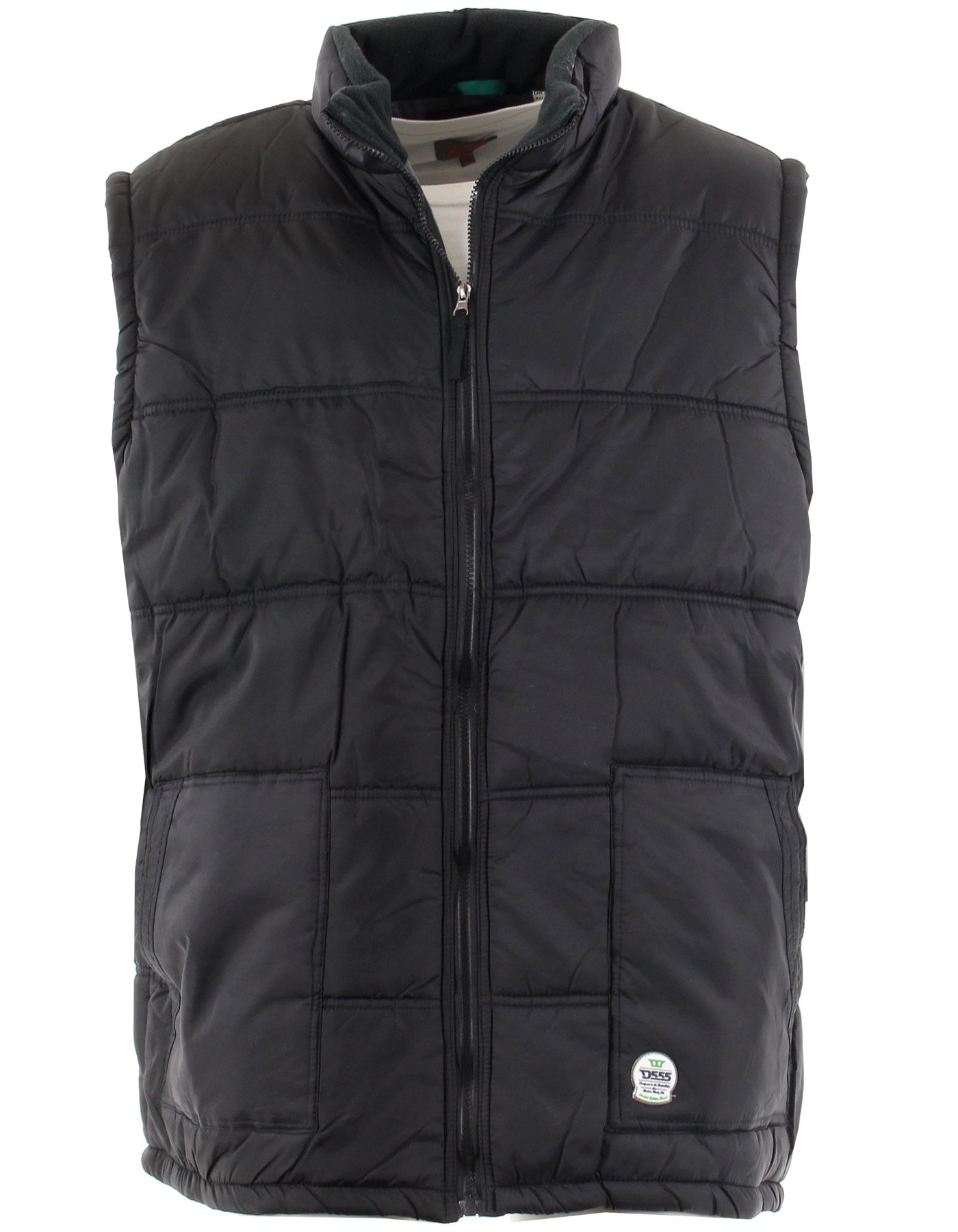 Big and Tall Heavy Padded Puffer Vest with Oversized Pockets - Warm Winter Jacket for Men - Perfect for Outdoor Activities, Hiking & Casual Wear