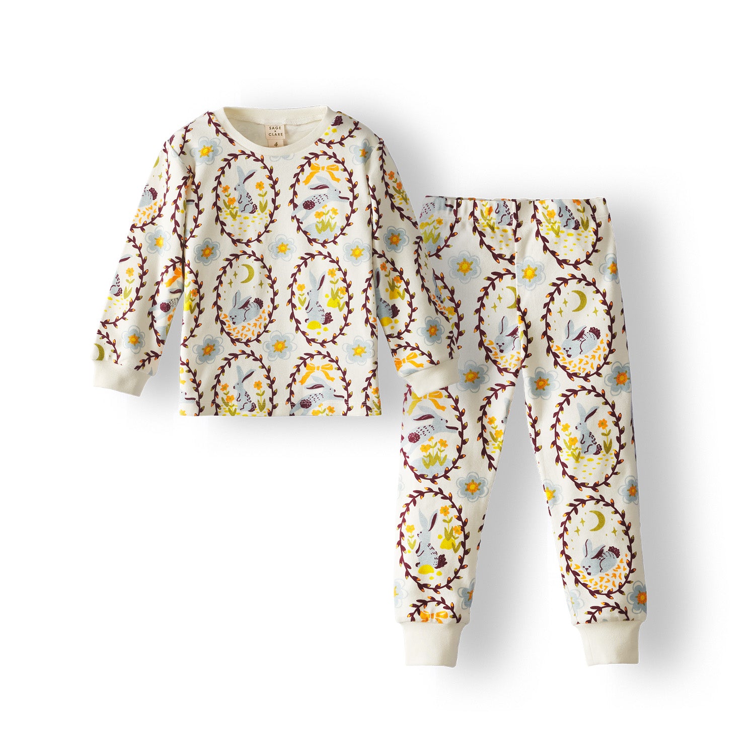 Elise Kids Cotton Pajama Set - Soft & Comfortable Sleepwear for Boys & Girls - Perfect for Bedtime, Lounging & Sleepovers
