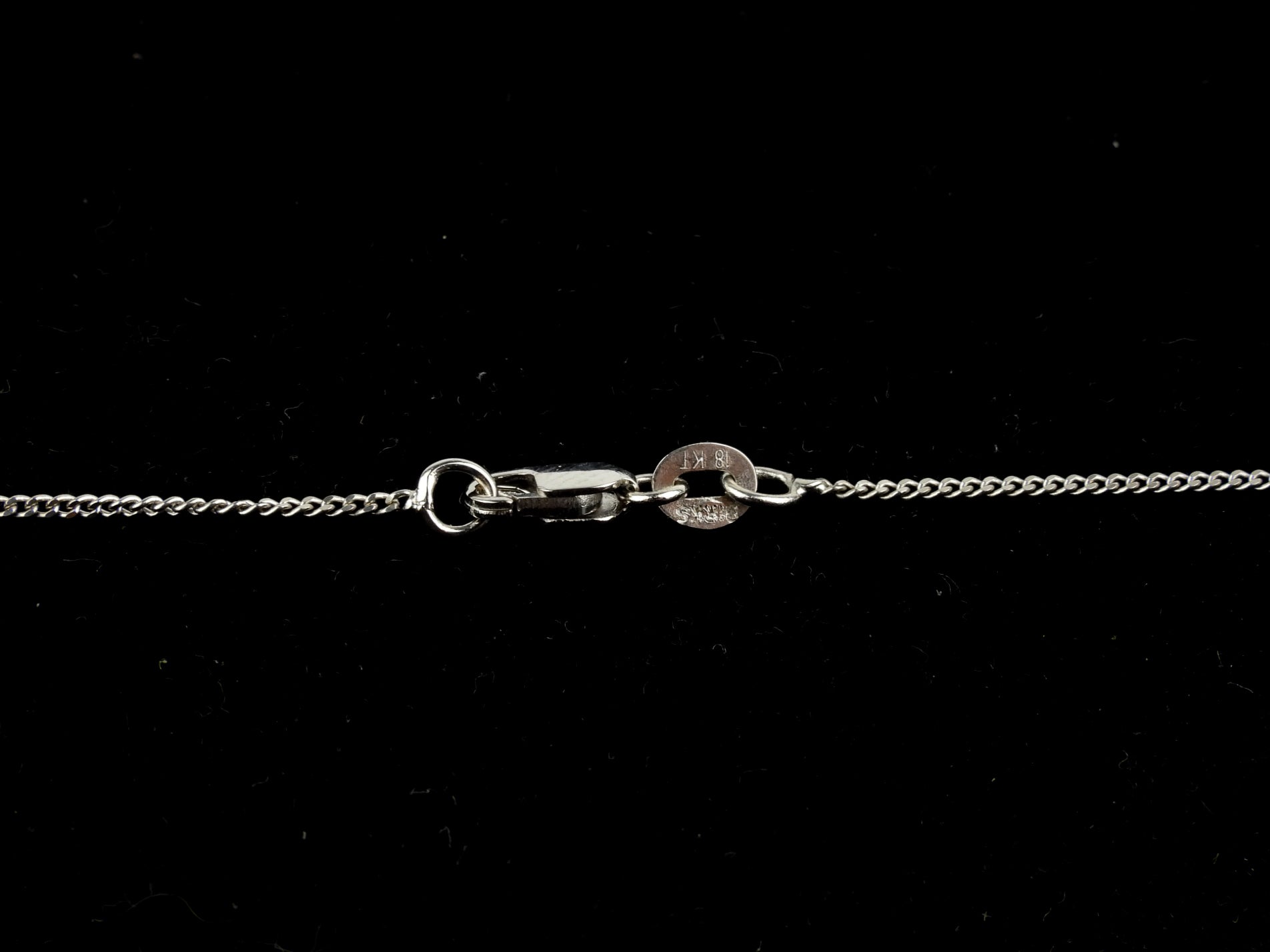 Birks White Gold and Diamond Cross Pendant Necklace - Elegant Religious Jewelry for Women, Perfect for Church, Weddings & Special Occasions