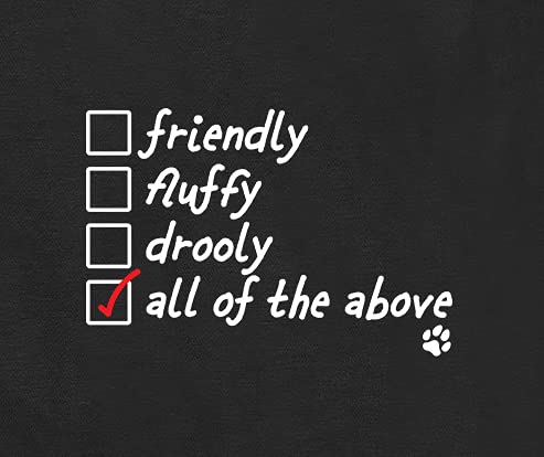 Funny Dog T-Shirt - Cute Pet Puppy Cat Tee for Small & Large Dogs - Soft, Breathable & Comfortable Dog Clothes - Perfect for Daily Walks, Playtime & Pet Parties - Black (X-Large)