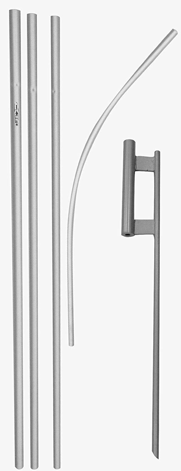 16ft Aluminum Advertising Swooper Flag Pole with 30