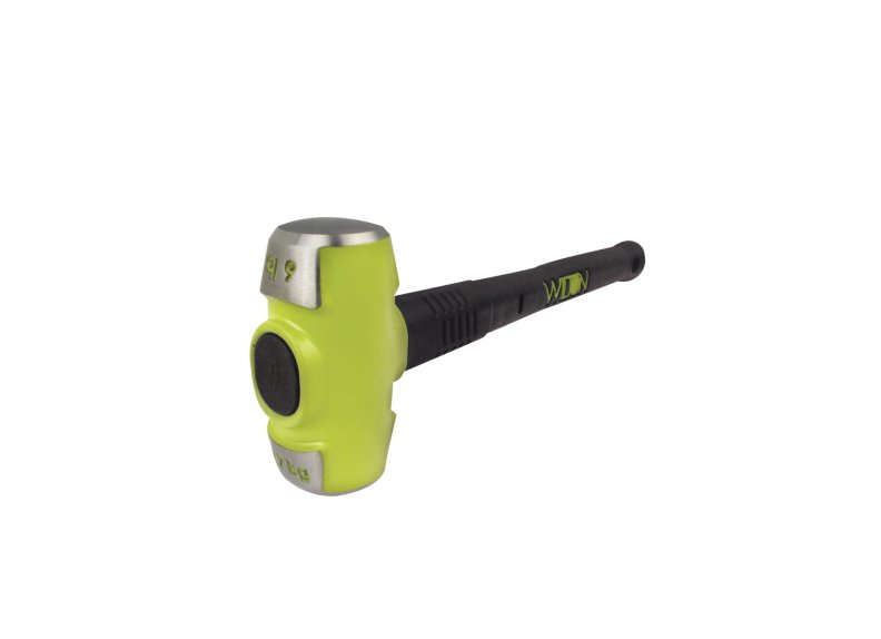BASH® Sledge Hammer - Heavy Duty Steel Construction with Fiberglass Handle - Perfect for Demolition, Construction, and DIY Projects