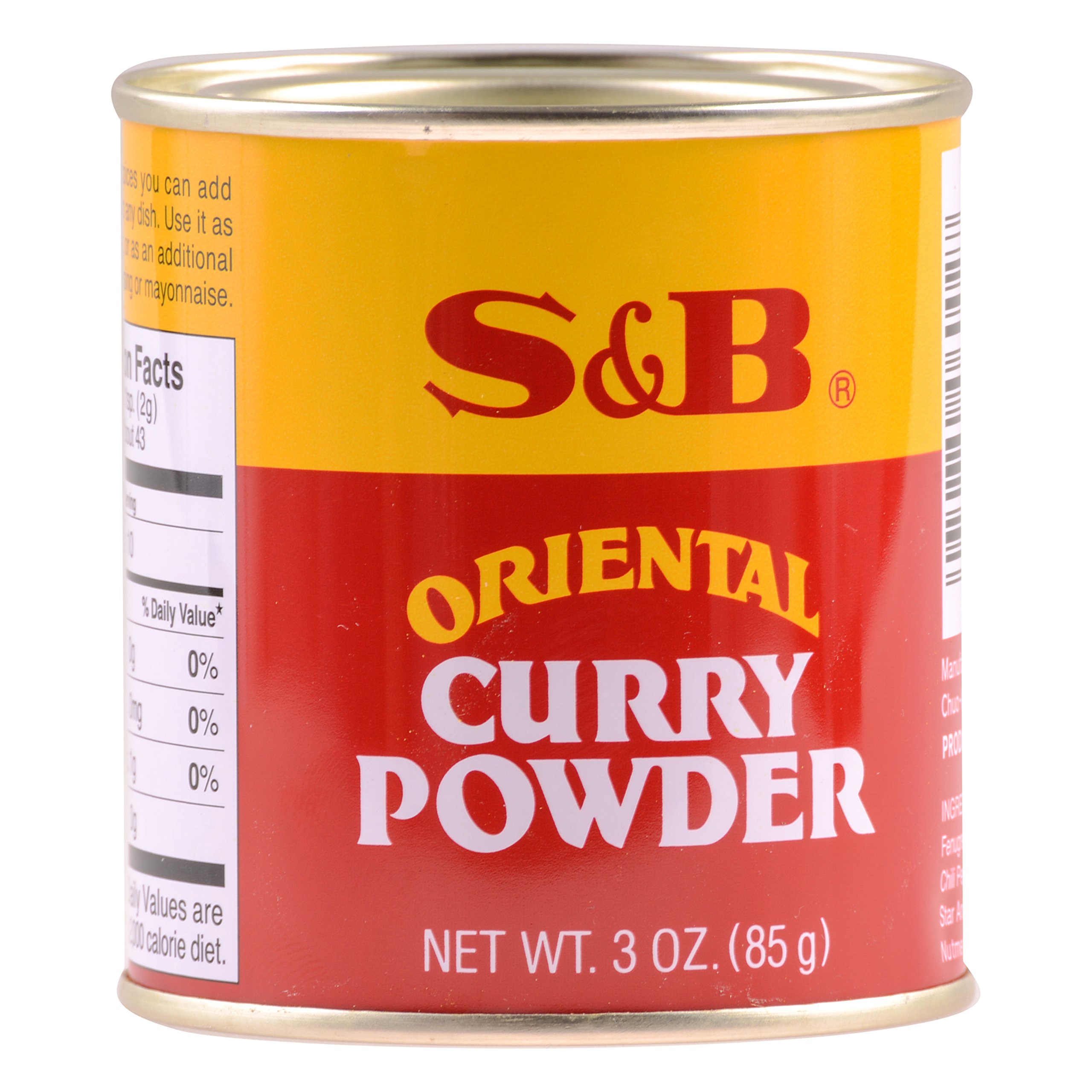 S&B Oriental Curry Powder, 3 Oz - Authentic Japanese Flavor for Home Cooking, Ramen & Rice Dishes