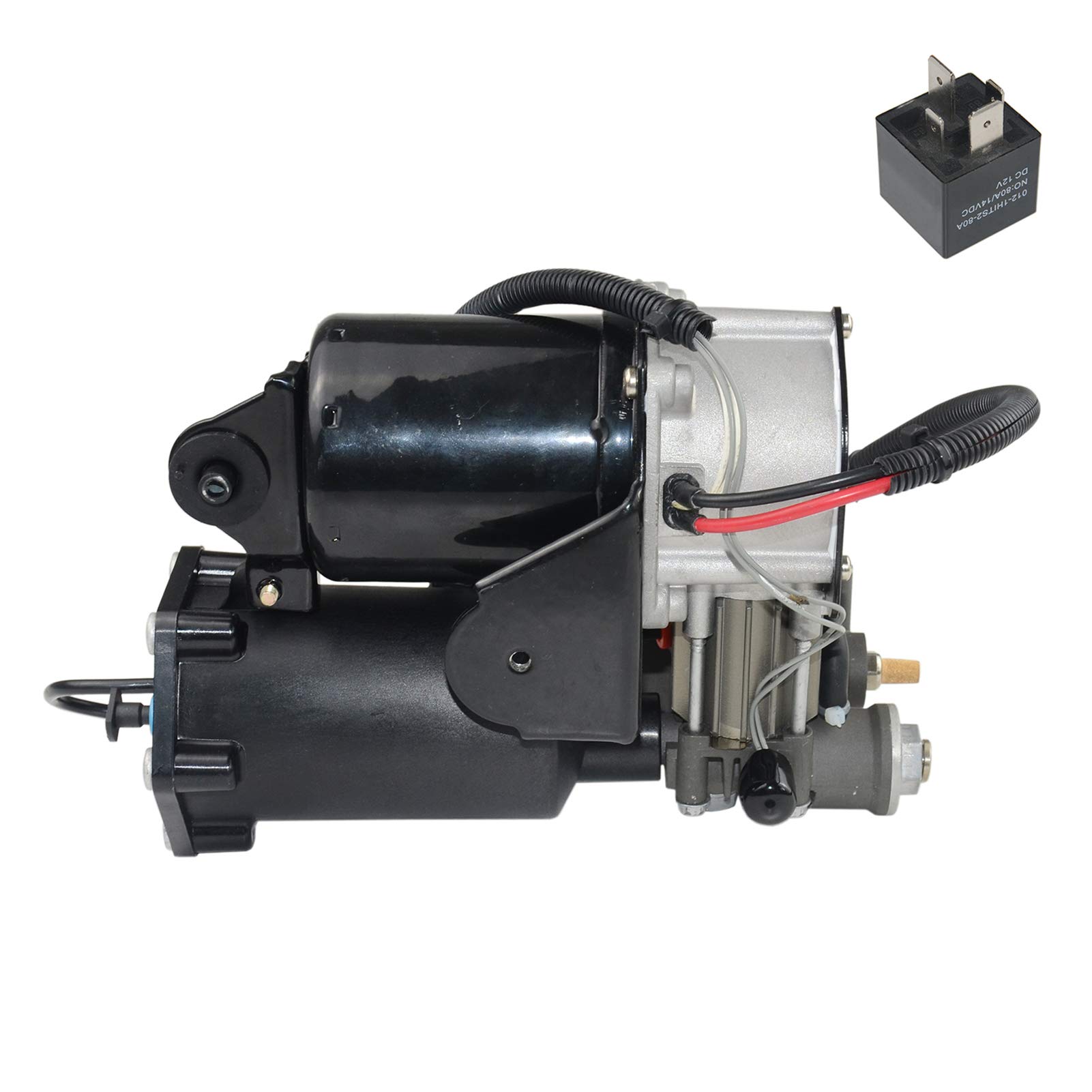 Land Rover Range Rover L322 2006-2012 3.6 TDV8 Air Suspension Compressor Pump LR025111 (Hitachi Version) - Replacement Part for Off-Road & Luxury SUV Driving