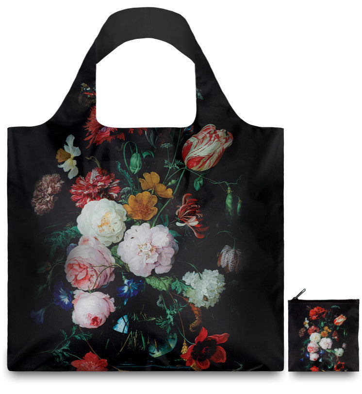 LOQI Tote Bag MUSEUM Collection © Rijksmuseum Amsterdam - Stylish Reusable Shopping Bag for Groceries, Beach & Daily Use