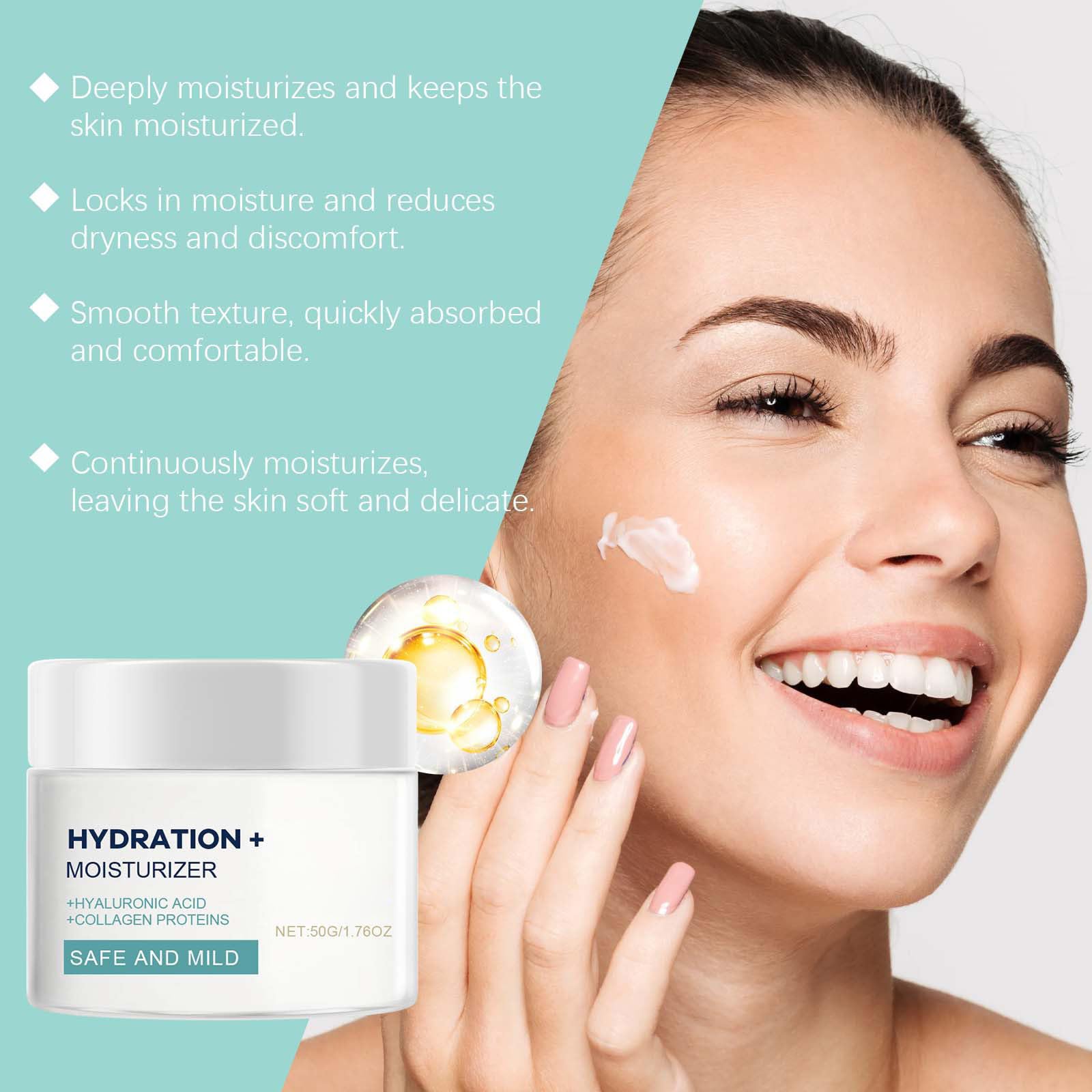 Best Night Cream for Face - Firming & Repairing Face Cream, Strengthens Skin Barrier, Gentle Formula for Sensitive Skin | Anti-Aging Moisturizer for Dry & Mature Skin - Perfect for Nighttime Skincare Routine
