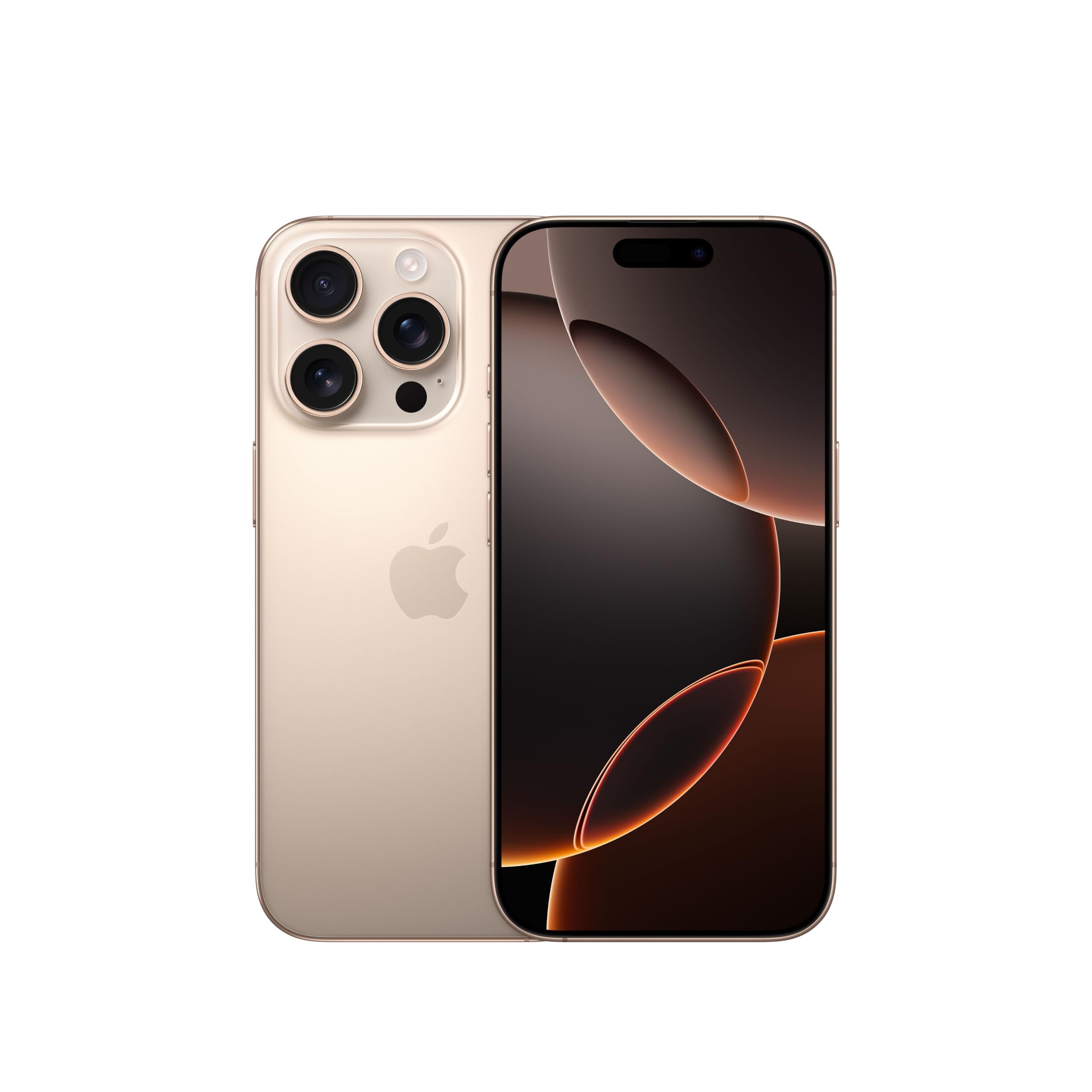 Apple iPhone 16 Pro (256GB) Titanium Sand - Latest Model Smartphone with Pro Camera & A18 Chip | Perfect for Photography, Gaming & Business Use