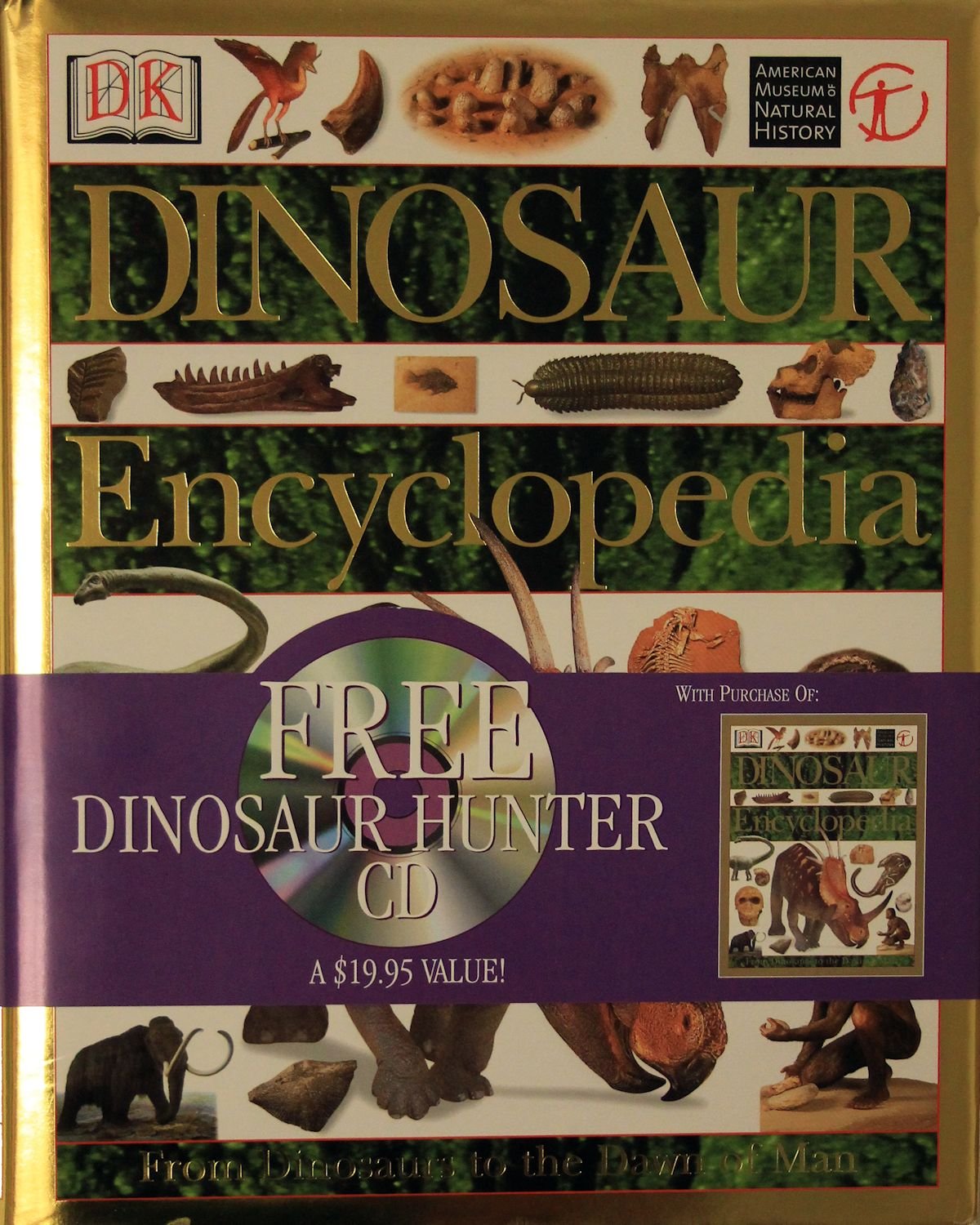 Dinosaur Encyclopedia Book: From Dinosaurs to the Dawn of Man - Perfect for Kids, Students & Paleontology Enthusiasts | Educational Gift & Classroom Resource