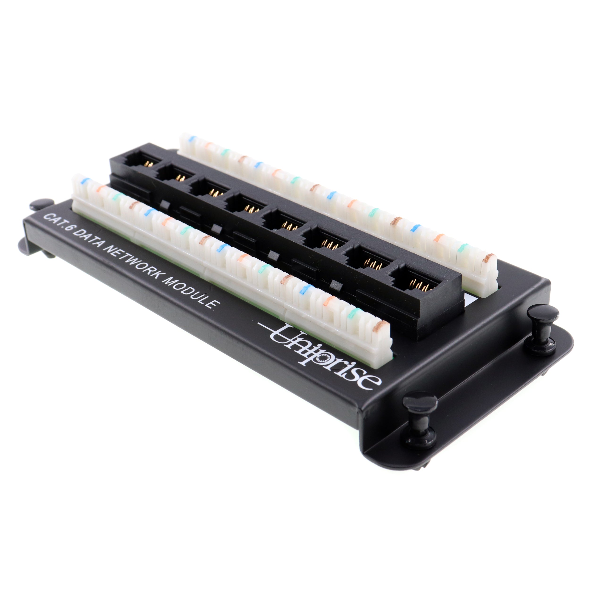 Commscope Uniprise UNMDU DDM 8 C6 Cat6 Data Distribution Patch Panel (8 Port) - High-Speed Network Connectivity Solution for Office & Data Center Installations