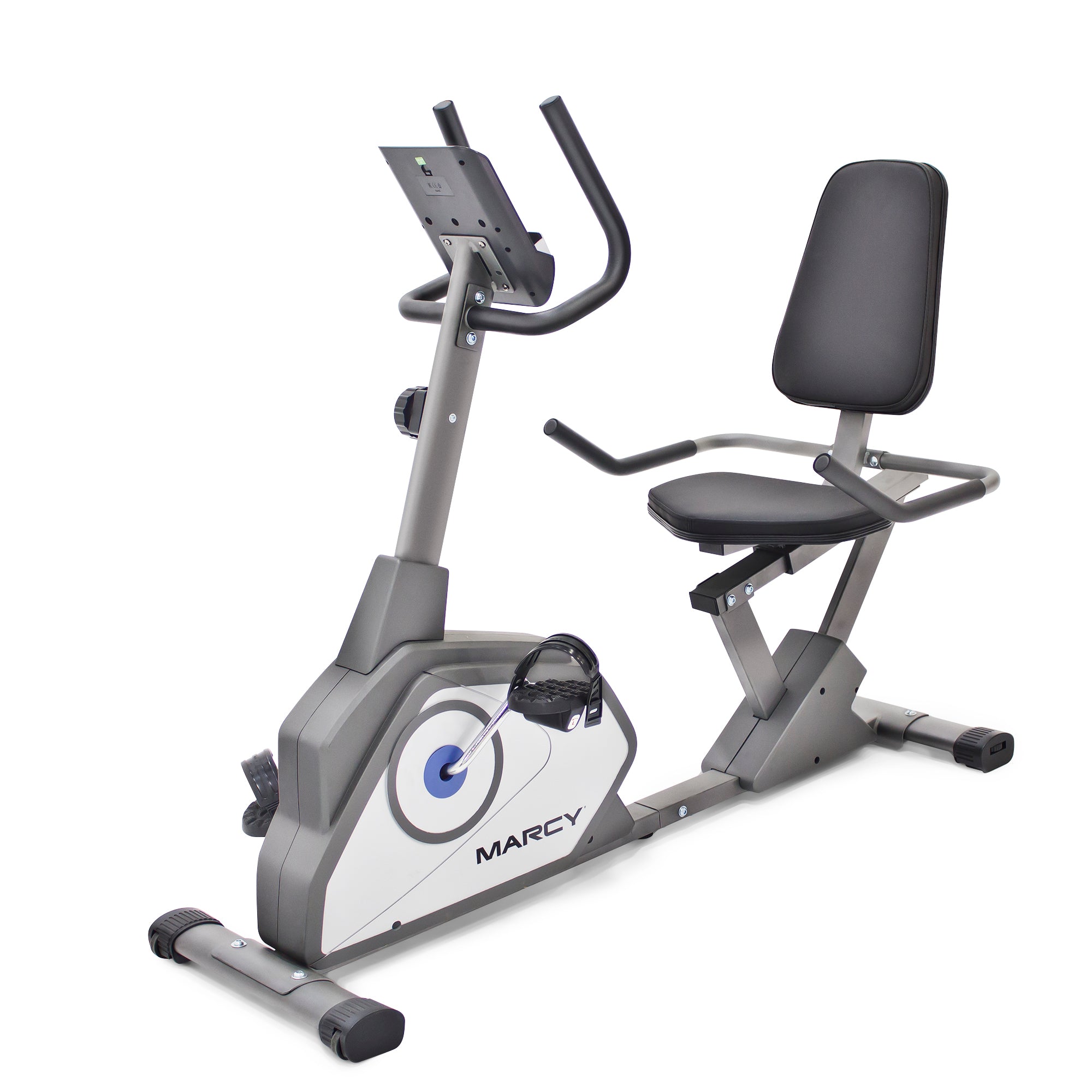 Marcy NS 40502R Recumbent Exercise Bike - Comfortable Home Workout Equipment for Cardio & Strength Training | Perfect for Home Gym, Rehabilitation & Low-Impact Fitness