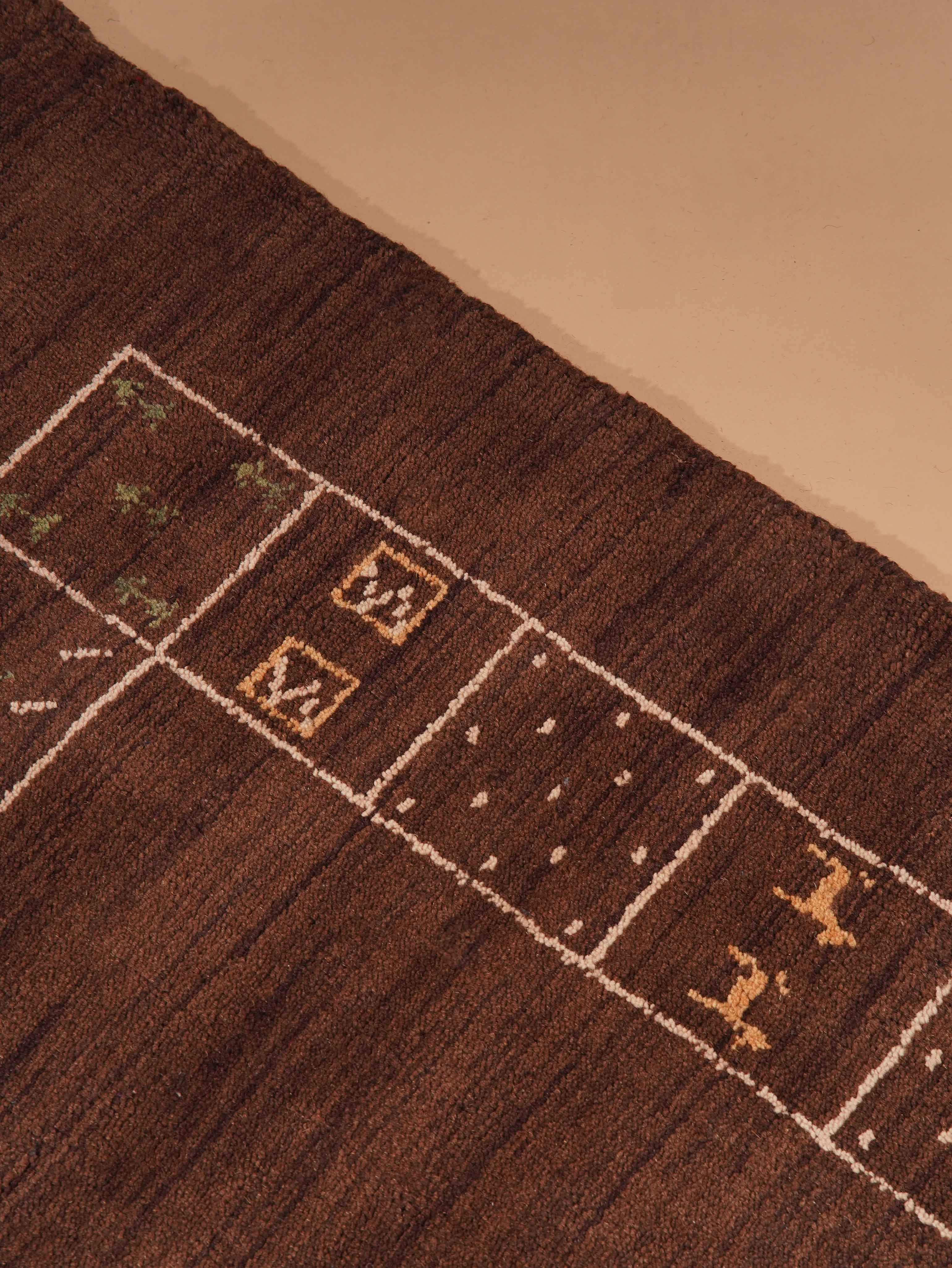 Premium Hand-Knotted Wool Rug - Luxurious & Durable for Living Room, Bedroom, or Office - Brazzaville Collection - Soft & Stylish Home Decor