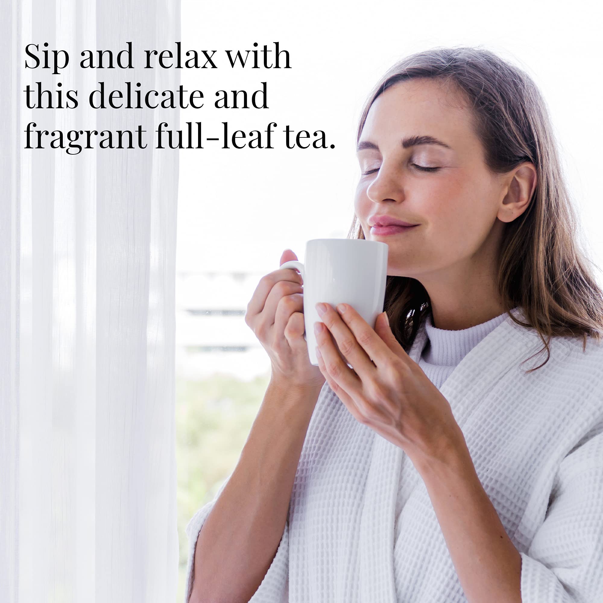 Organic Jasmine Jazz Green Tea Loose Leaf - 1 Pound Bulk Bag | 200 Cups | Premium Full-Leaf Tea for Relaxation & Focus | Perfect for Afternoon Tea, Meditation & Office Breaks