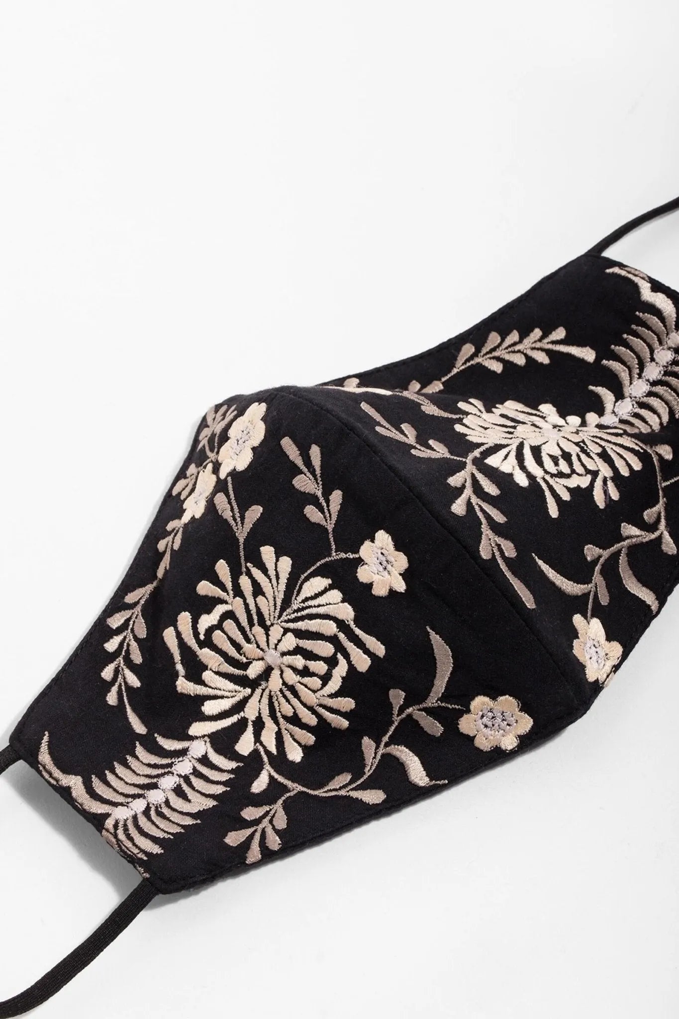 Primavera Embroidered Face Mask - Reusable Cotton Floral Design for Women & Men - Perfect for Travel, Shopping & Daily Protection