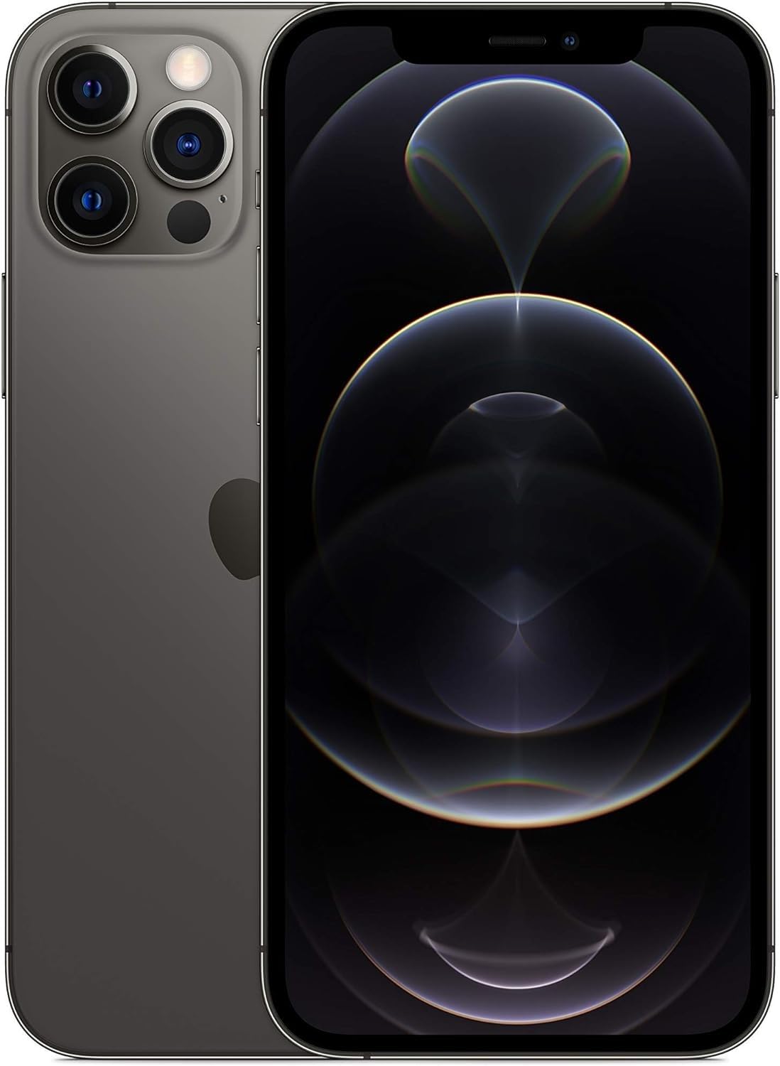 Apple iPhone 12 Pro 128GB Graphite - Unlocked Smartphone (Renewed/Refurbished) | Premium Performance for Work, Travel & Entertainment