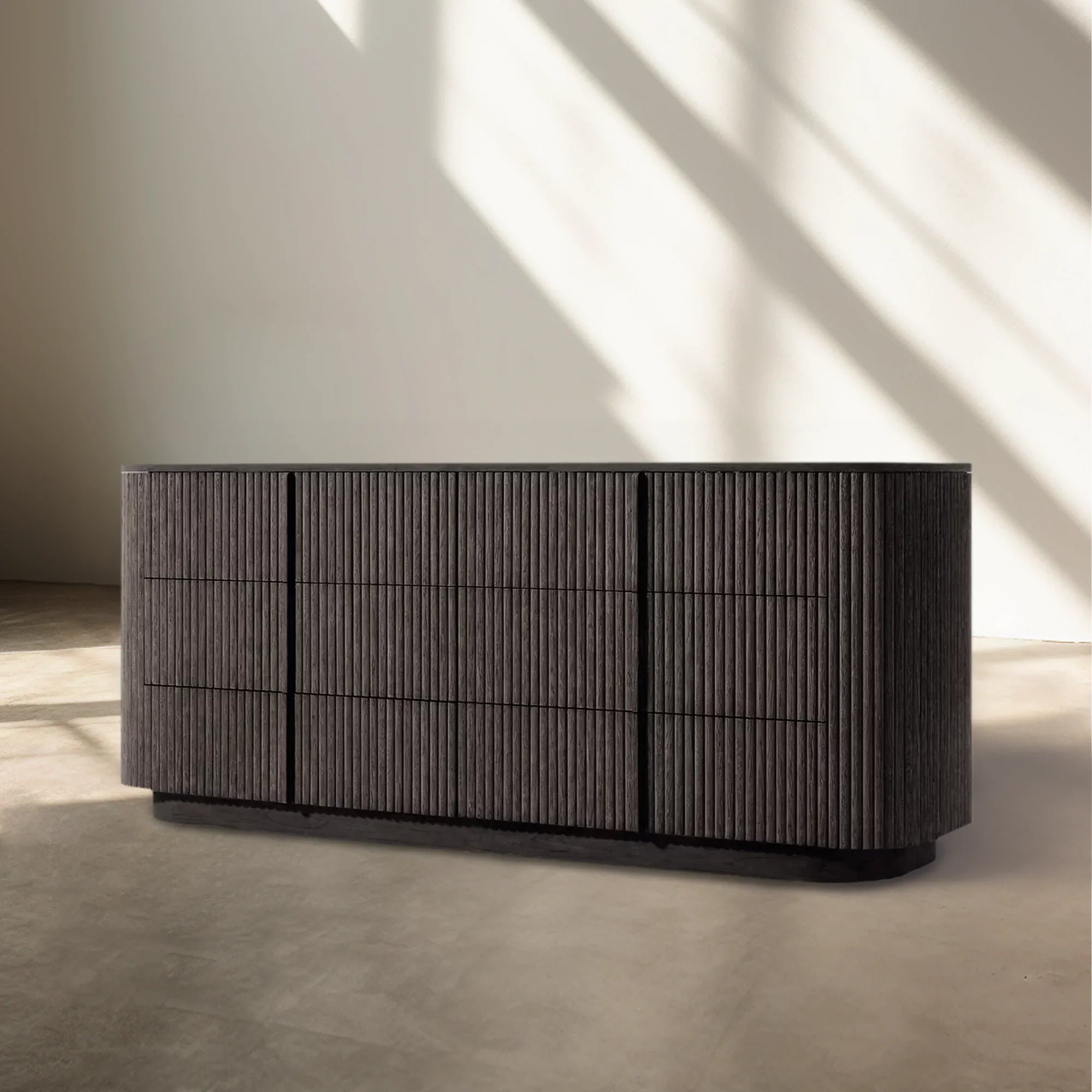 Mulholland 6-Drawer Wooden Dresser for Bedroom - Stylish Storage Organizer for Clothes, Bedding & Accessories | Perfect for Master Bedroom, Guest Room & Dorm