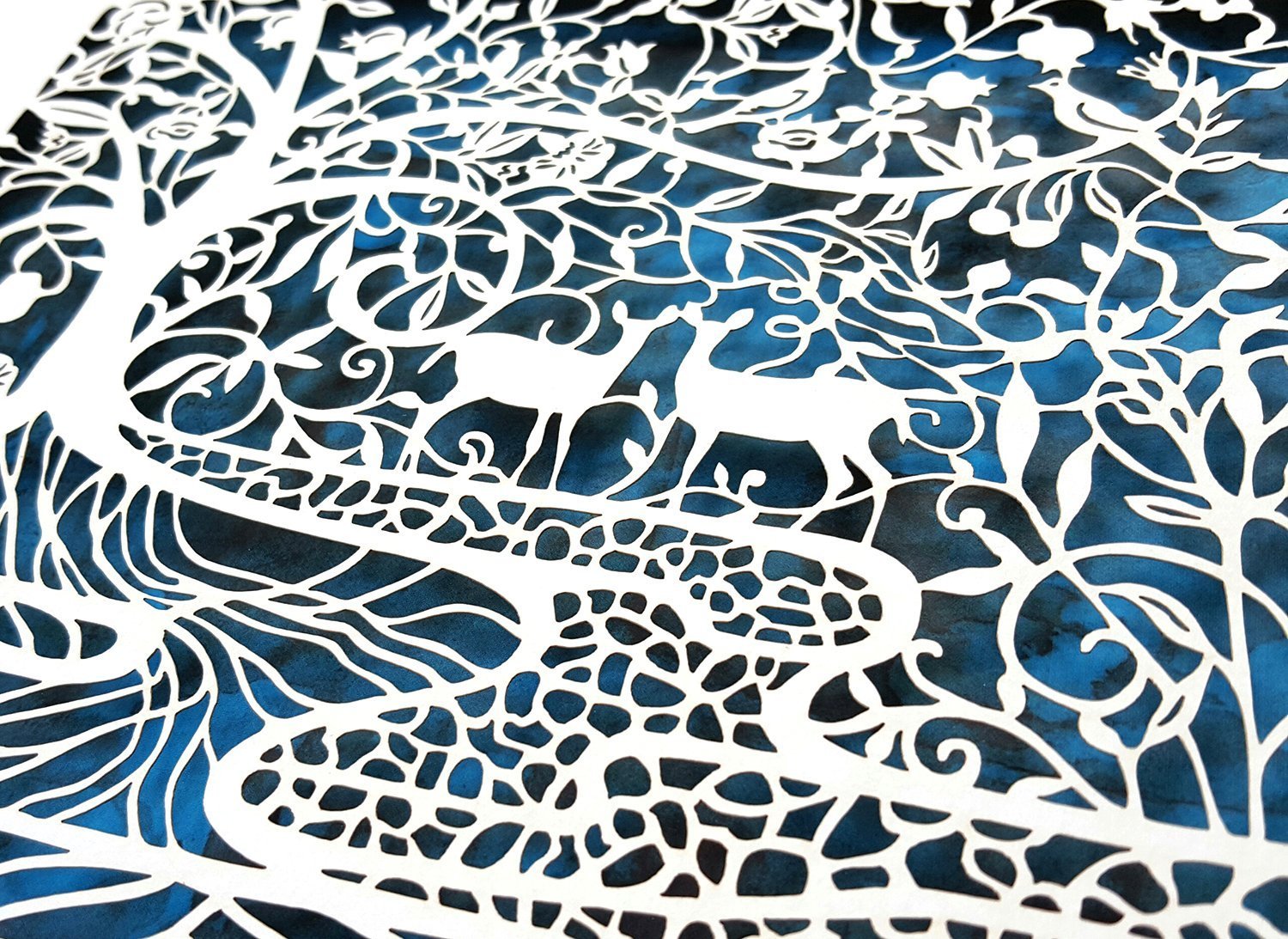 My Soul Loves - Hebrew Papercut Art by David Fisher | Unique Wedding & Engagement Gift Idea | Perfect for Jewish Ceremonies, Home Decor & Special Occasions