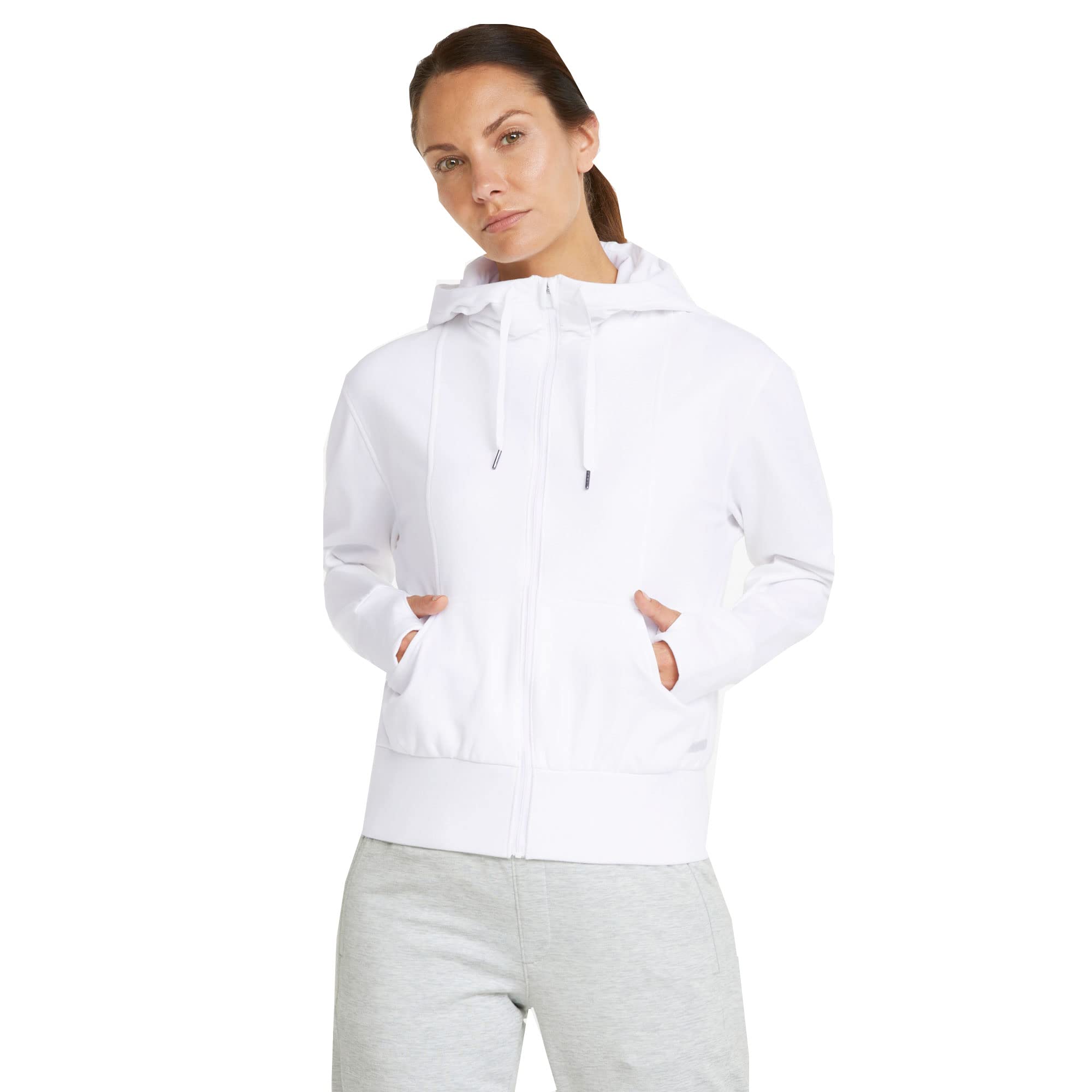 PUMA Women's Cloudspun Hoodie - Soft Fleece Pullover Sweatshirt for Casual Wear & Lounge Comfort | Gym, Running, Travel