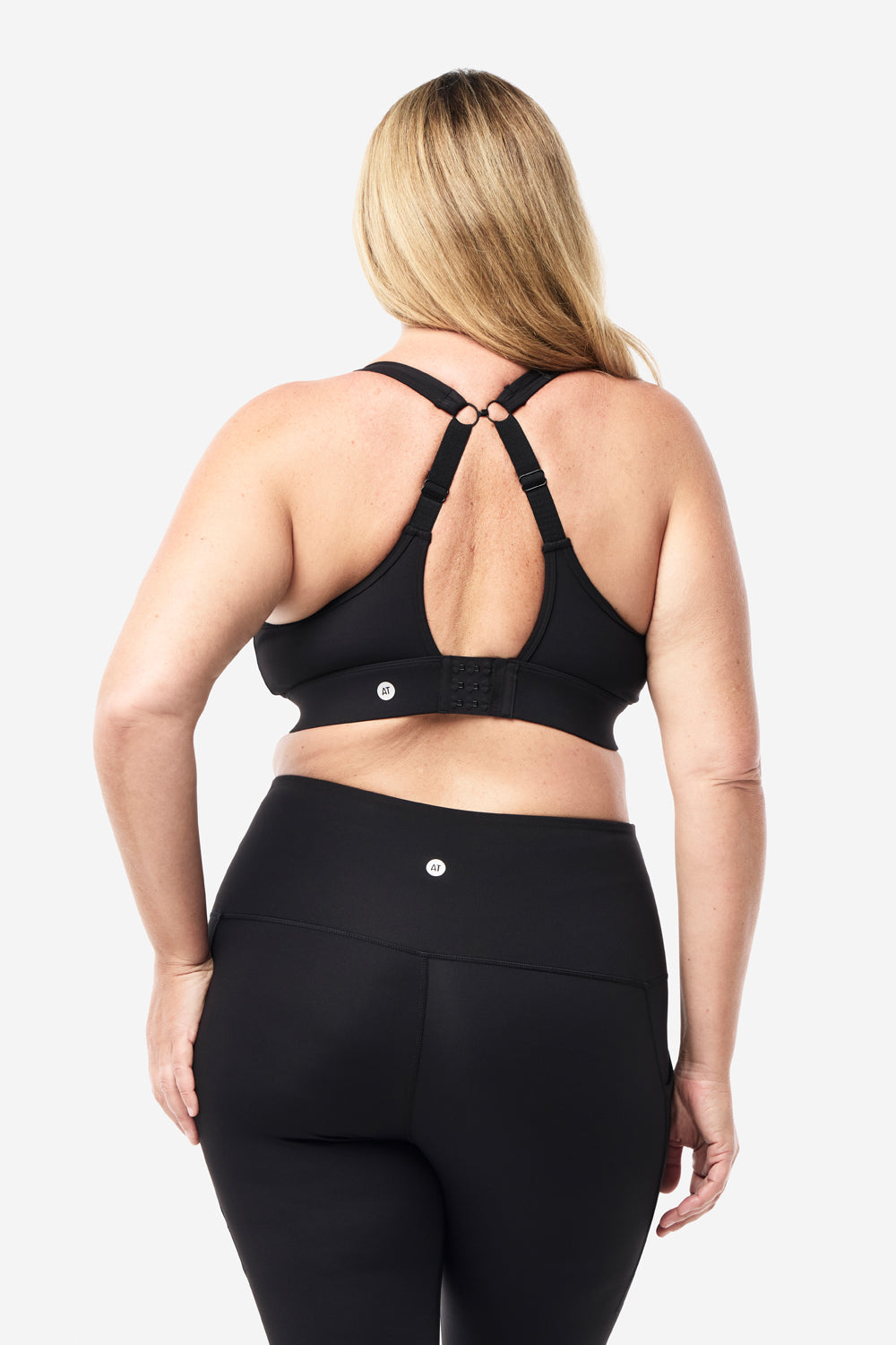 Adjustable Sports Bra for Women - High Impact Support, Breathable & Comfortable - Perfect for Running, Yoga & Gym Workouts - Black