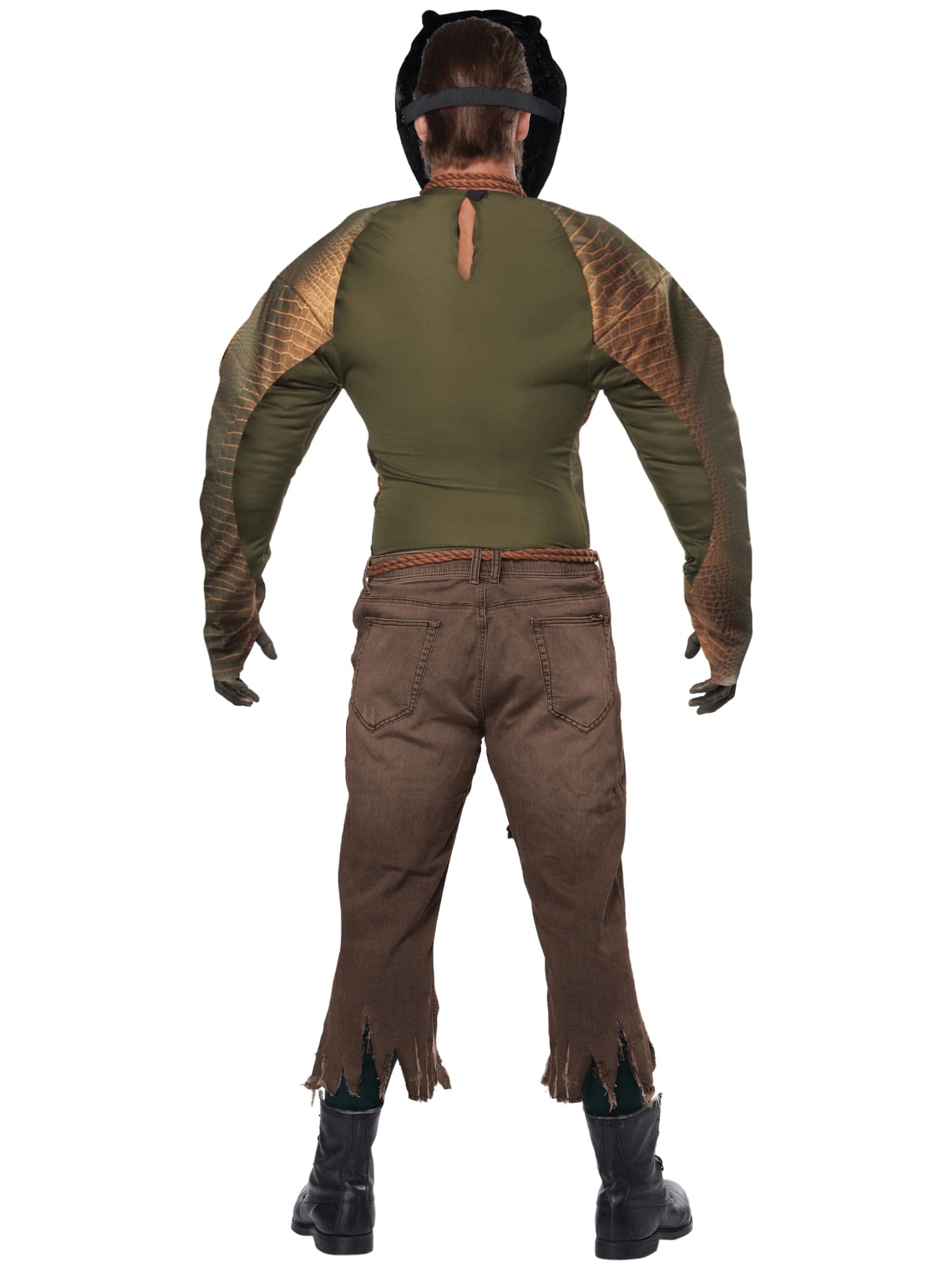 California Costumes Men's Gator Man Costume - Adult Alligator Mascot Suit for Halloween Parties, Cosplay & Themed Events