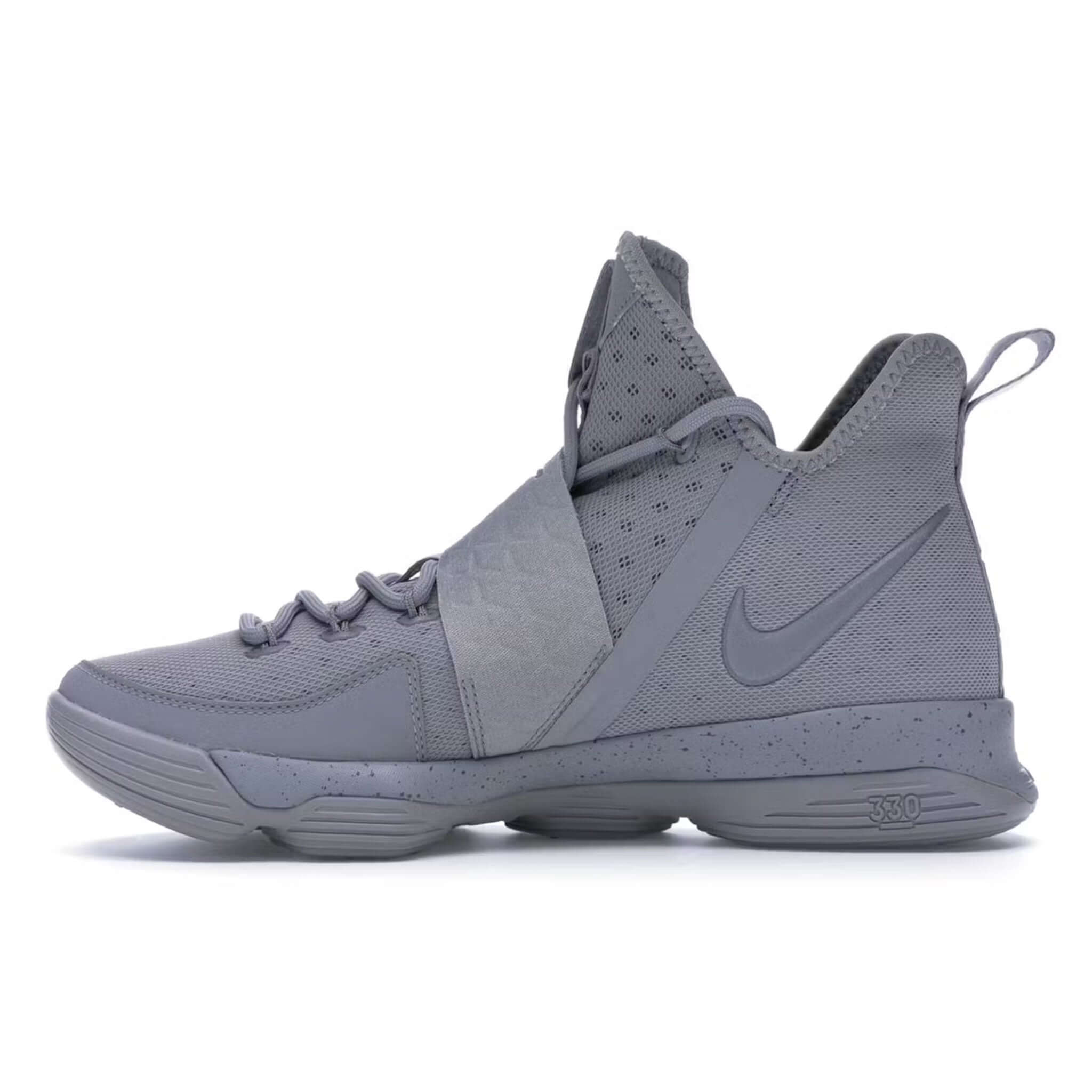 New Nike LeBron 14 Reflect Silver Basketball Shoes - Size 8 for Men - Premium Performance Sneakers for Court Play & Streetwear Fashion