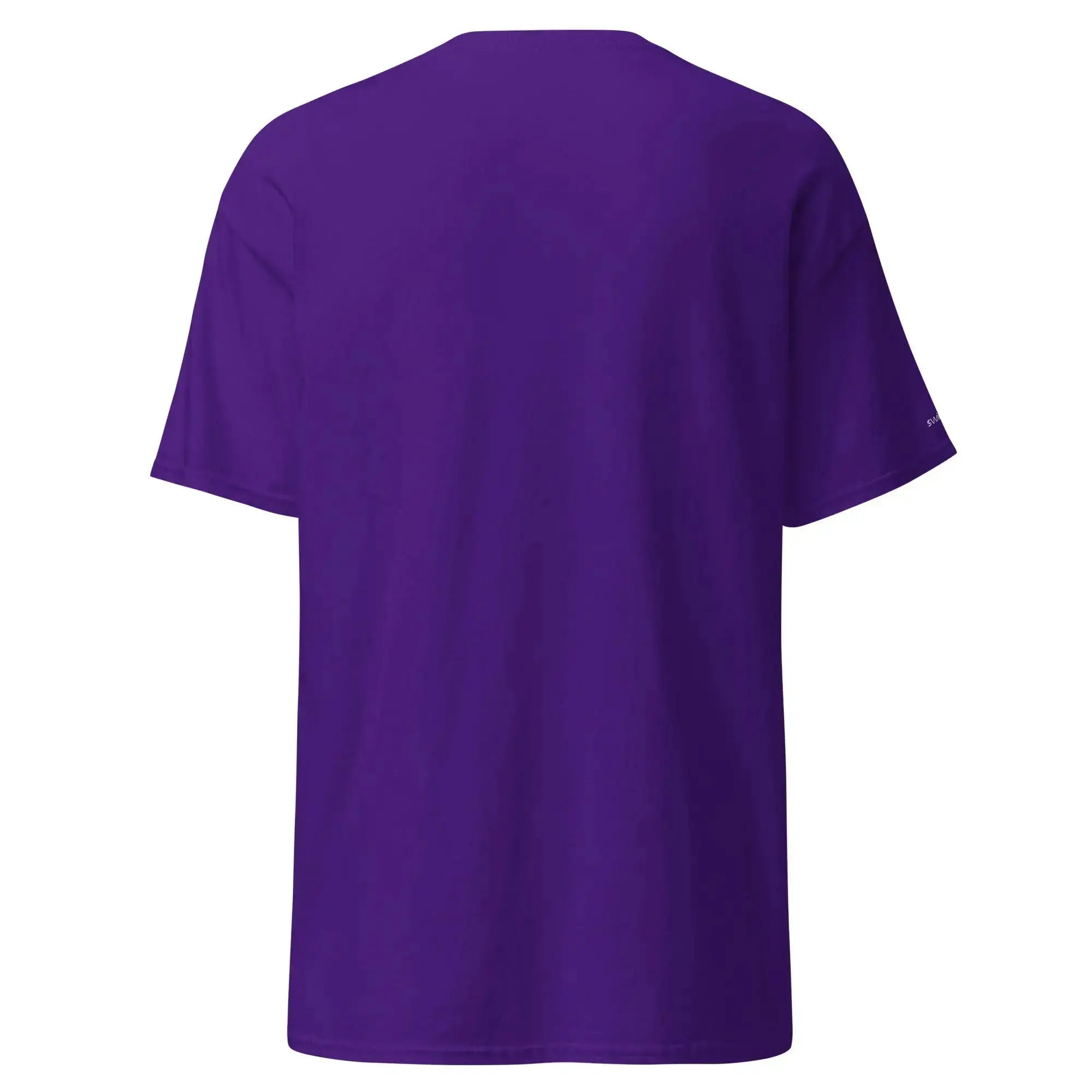 Unisex Jersey Short Sleeve T-Shirt with Mountain Swimmer Graphic - Comfortable Casual Wear for Men & Women - Perfect for Outdoor Activities, Gym, and Everyday Use
