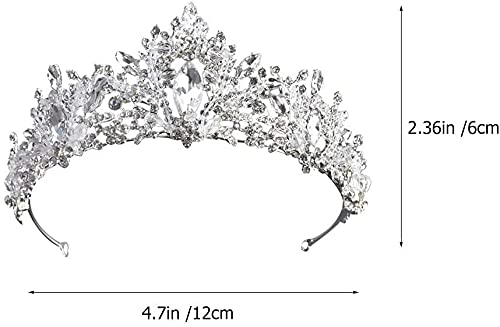 ONOTEC Crystal Tiara Crown for Women - Elegant Birthday Princess Headband, Queen Party Hair Accessories, Perfect Gift for Girls & Women | Ideal for Birthday Parties, Weddings, Pageants & Special Occasions