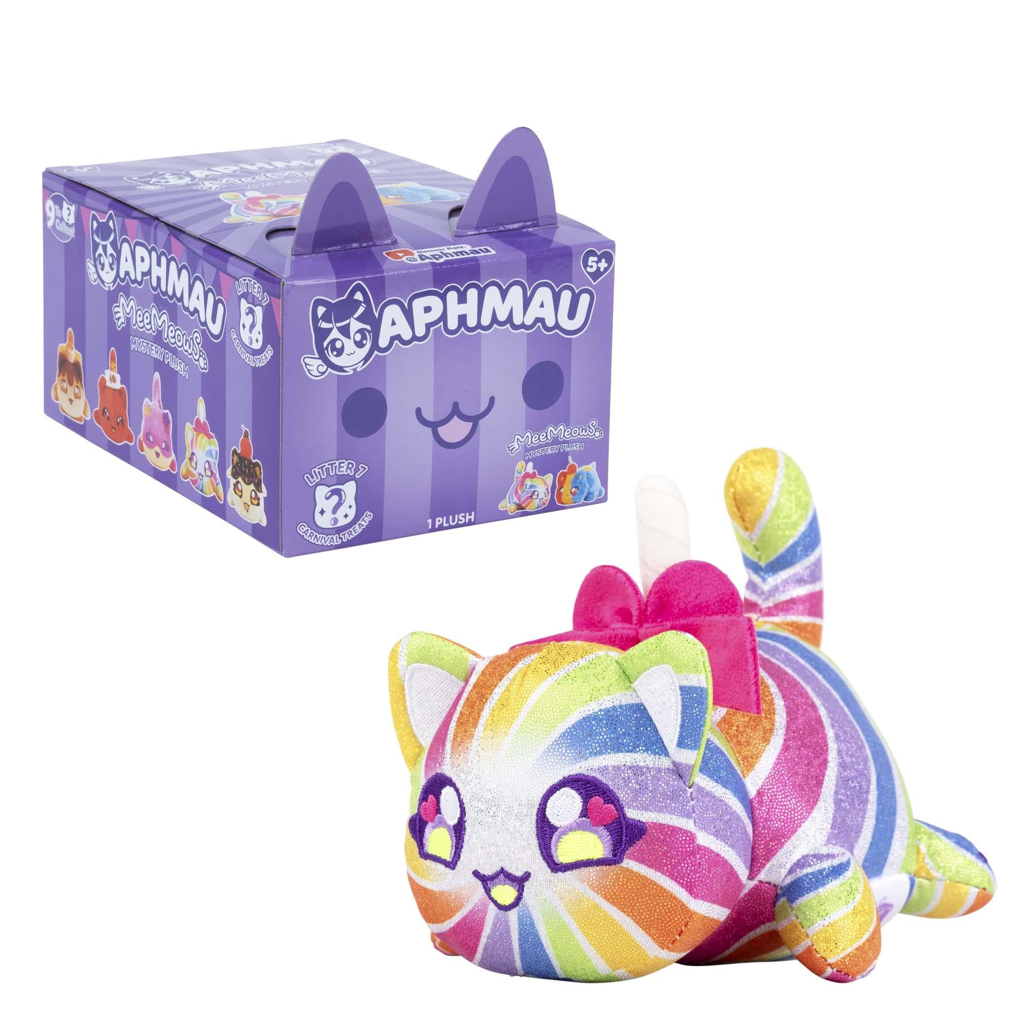 Aphmau MeeMeows 6-Piece Mystery Blind Box Collection - Carnival Treats Edition | Fun Surprise Toys for Kids, Collectors & Party Favors | Perfect for Birthday Gifts, Classroom Rewards & Anime Lovers