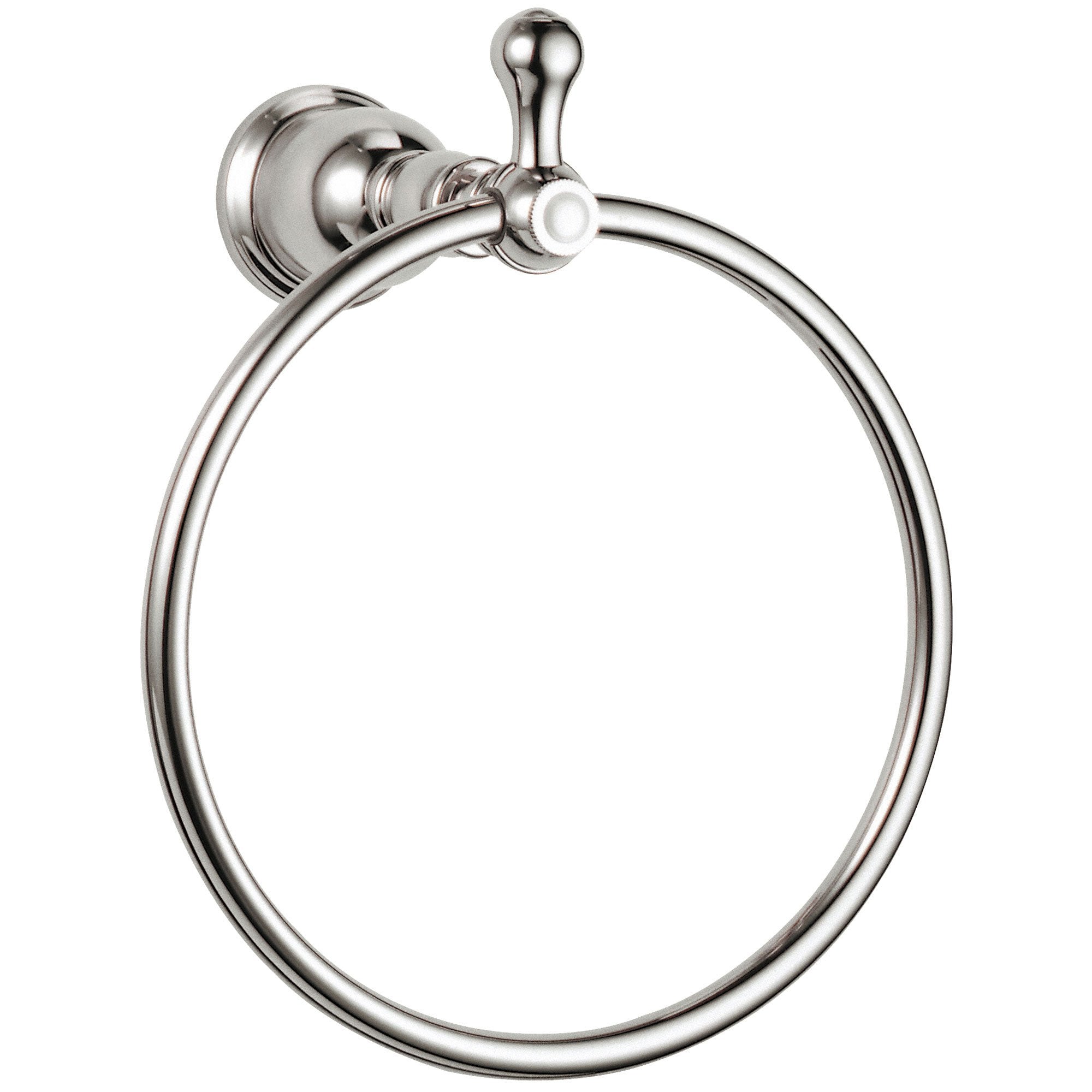 Danze Opulence Collection Traditional Style Polished Nickel Towel Ring - Bathroom Accessory for Luxury Home Decor & Spa Style Vanity