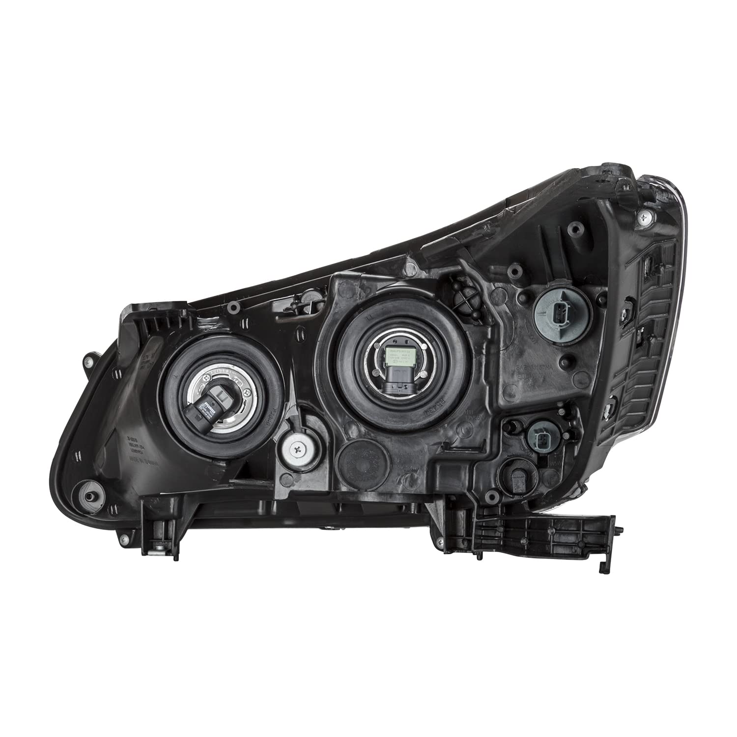 TYC Right Headlight Assembly Compatible with 2013-2015 Honda Accord - Replacement for Broken/Cloudy Headlights - Easy Installation for DIY Car Repair