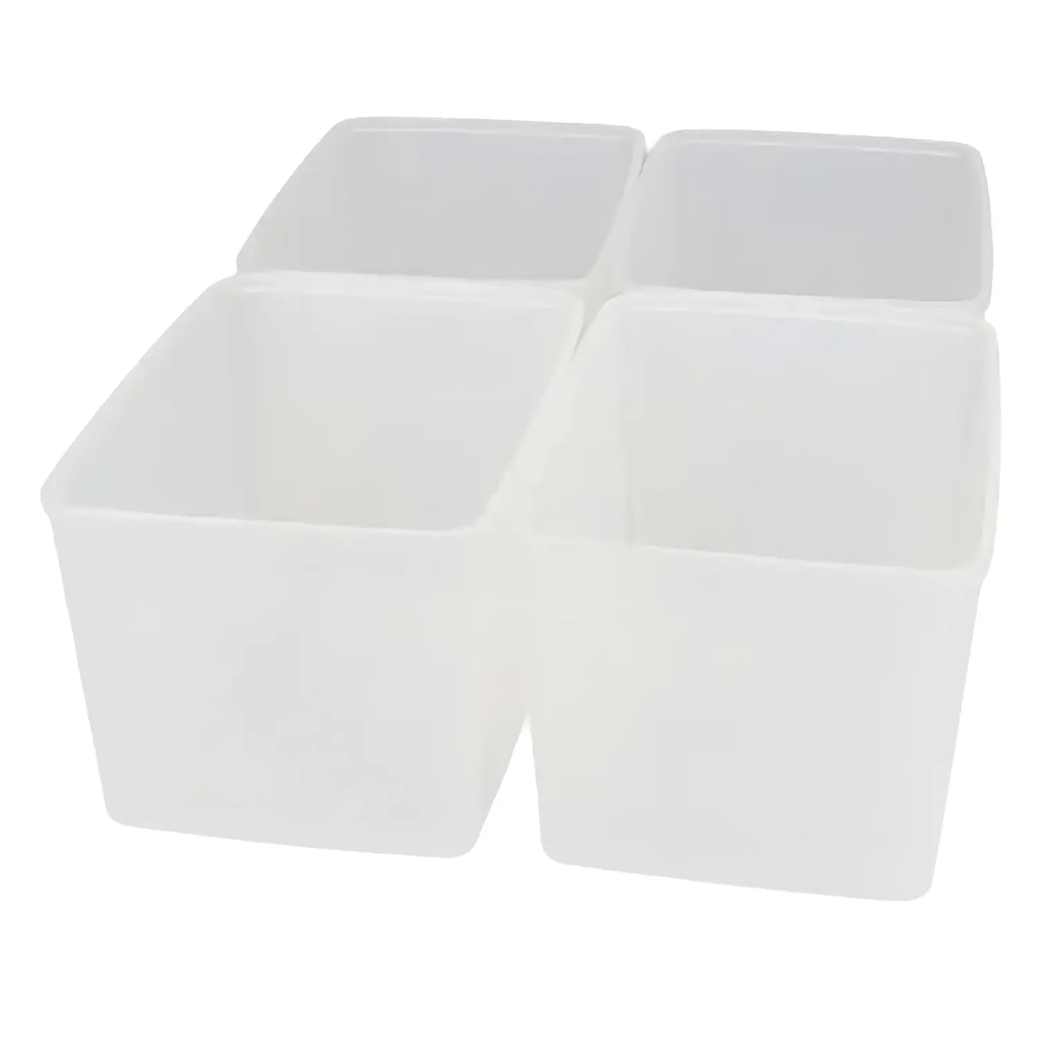 Entec High Pack Antibacterial Polypropylene Divided Food Storage Container - BPA-Free Lunch Box for Meal Prep, Office, School & Picnics | Leakproof Compartment Containers