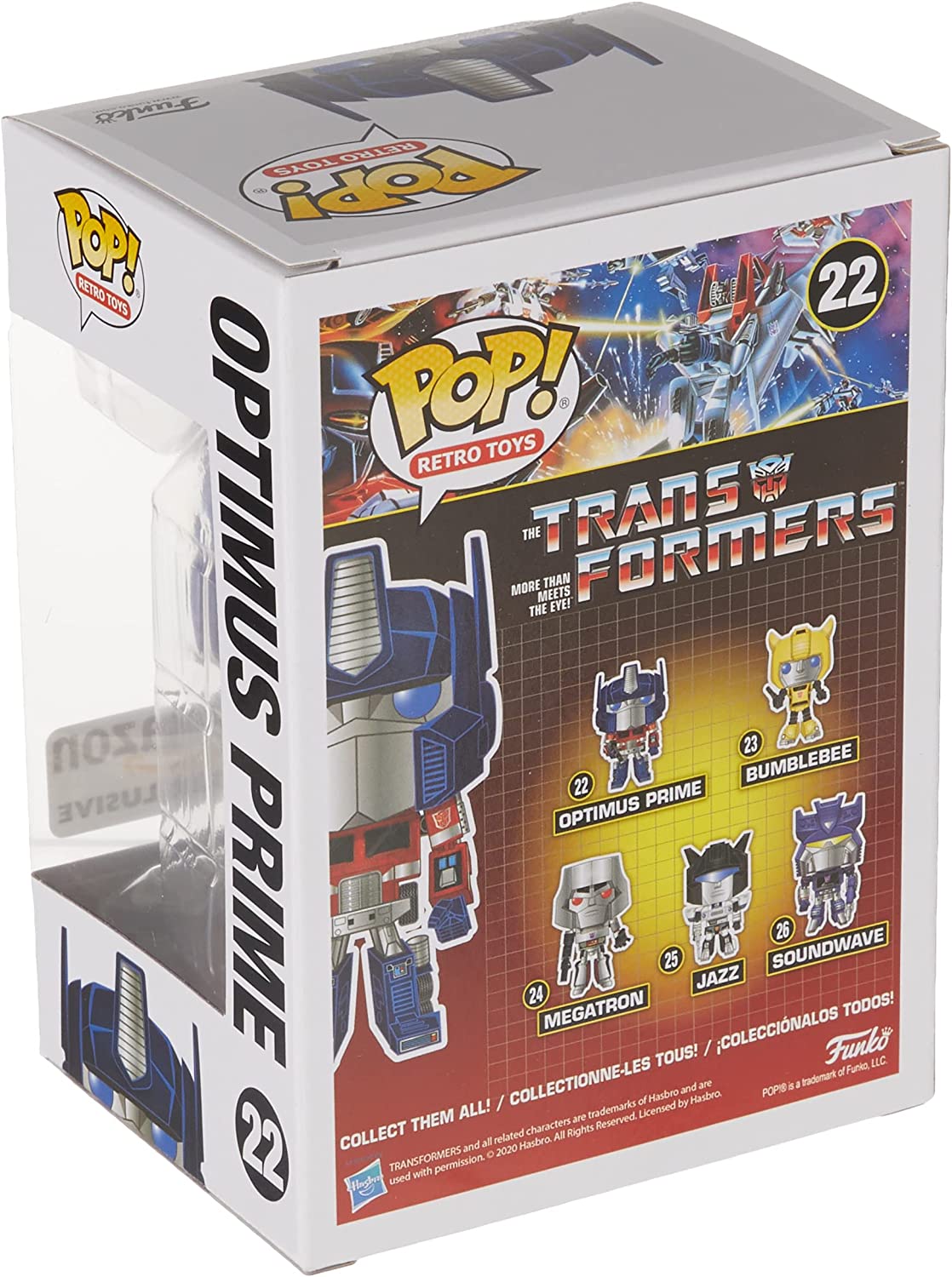 Funko Pop! Optimus Prime Collectible Figure - Transformers Action Figure for Display & Gifts - Perfect for Movie Fans & Collectors