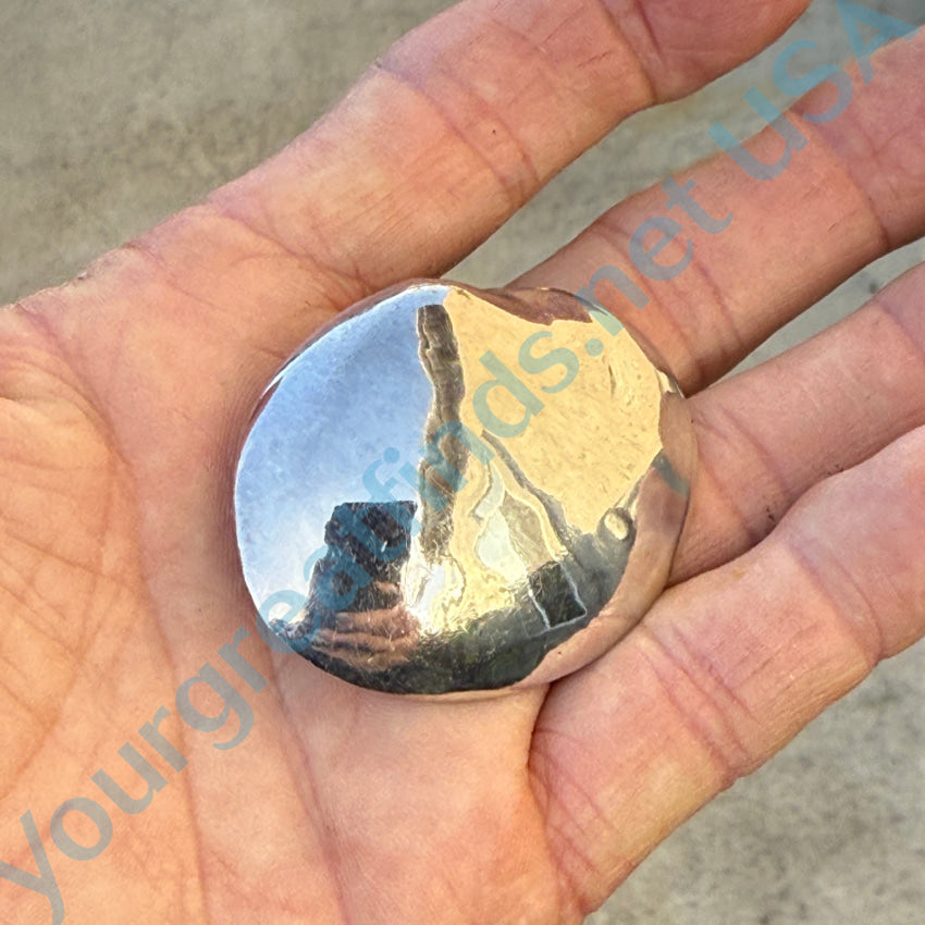Vintage Los Ballesteros Sterling Silver Clam Shell Pendant Necklace - Authentic Mexican Handmade Jewelry for Women - Perfect for Beach Vacations, Boho Fashion & Gift Giving