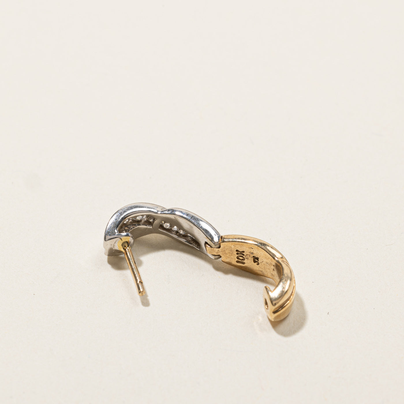 0.20ctw Channel Set Diamond Huggie Hoop Earrings for Women - Perfect for Weddings, Parties & Everyday Luxury