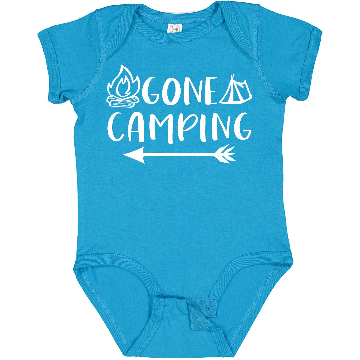 Gone Camping Baby Bodysuit - Adorable Camping-Themed Outfit for Infants, Perfect for Outdoor Adventures & Family Trips