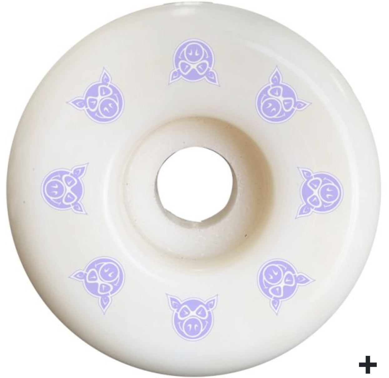 52mm 97a Pig Wheels Cubes - High-Performance Skateboard Wheels for Street & Park Skating - Natural Color