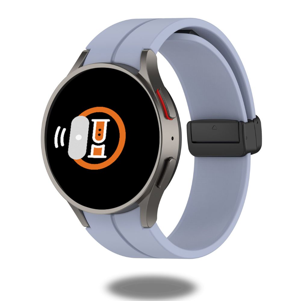 Samsung Galaxy Watch Magnetic Silicone Band - Secure & Comfortable Strap for Active Lifestyle, Workout & Everyday Use