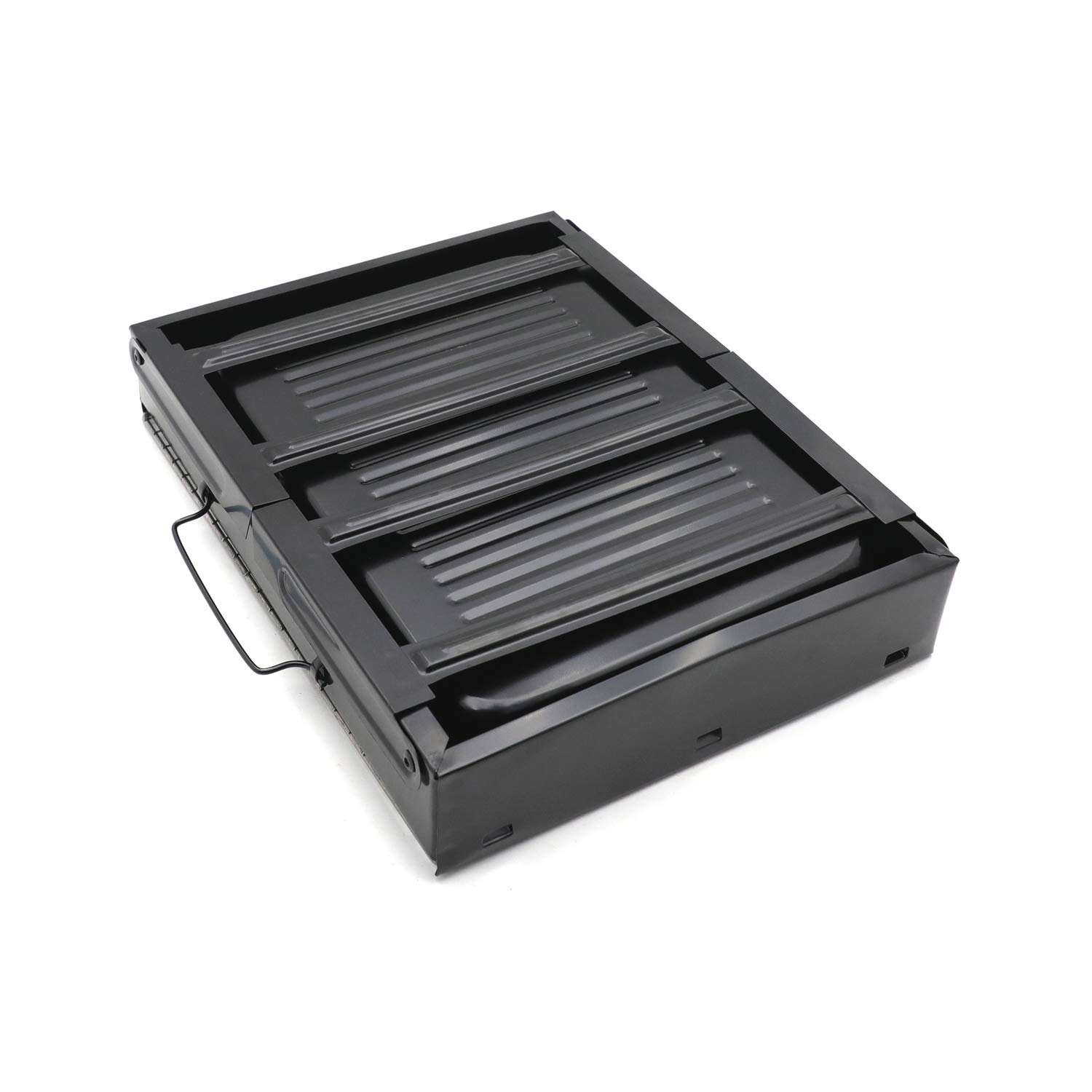 Portable Charcoal BBQ Grill - Large Folding Outdoor Grill for Camping, Garden, Picnic & Backyard Barbecue | Compact & Lightweight Design | Perfect for Tailgating, Beach Parties & Family Gatherings [P/N: ET-COOK006-BK]