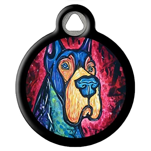 Colorful Great Dane