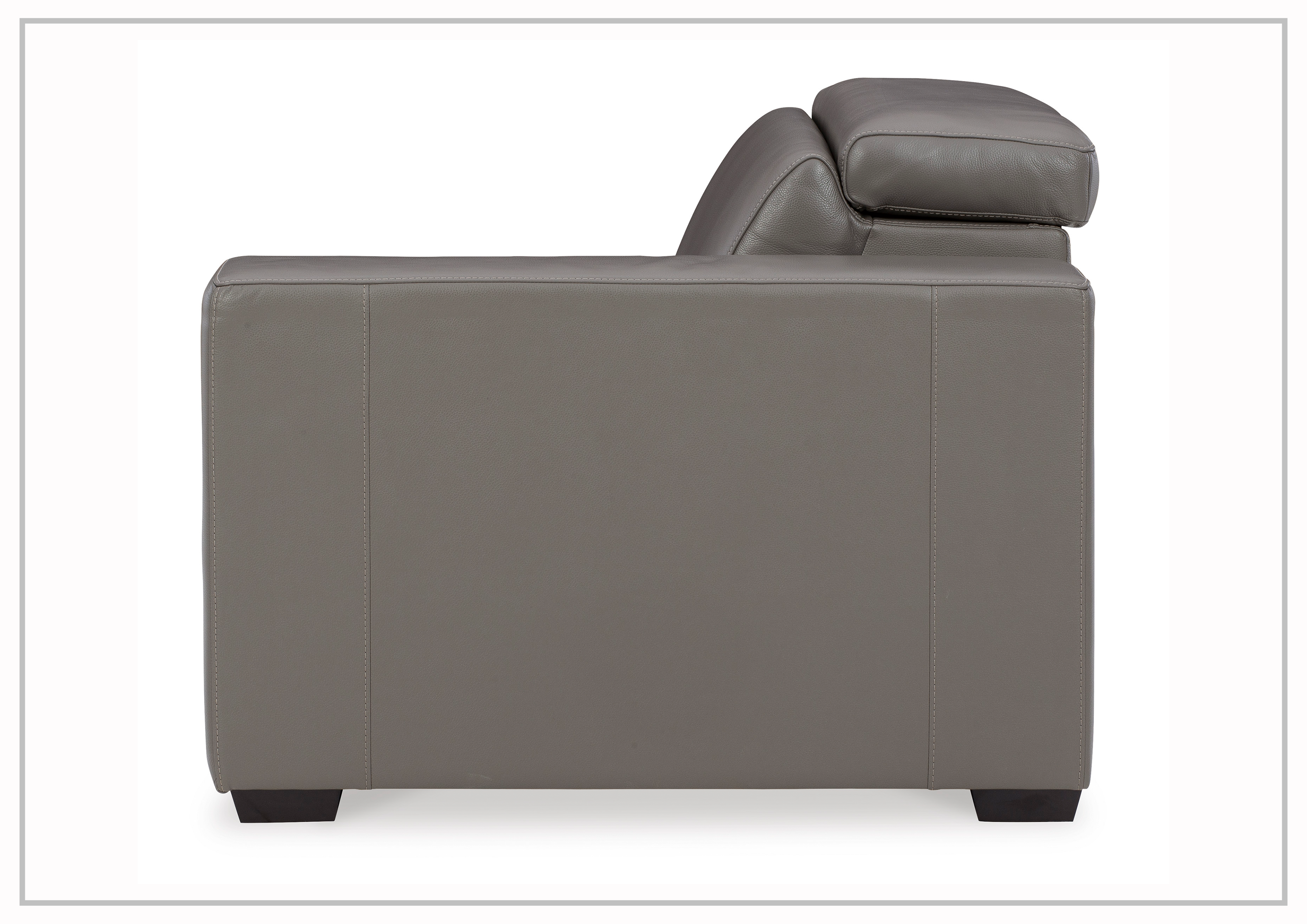 Gio Italia Titan 2-Seater Dual Power Reclining Loveseat - Genuine Leather Sofa for Living Room, Home Theater & Relaxation