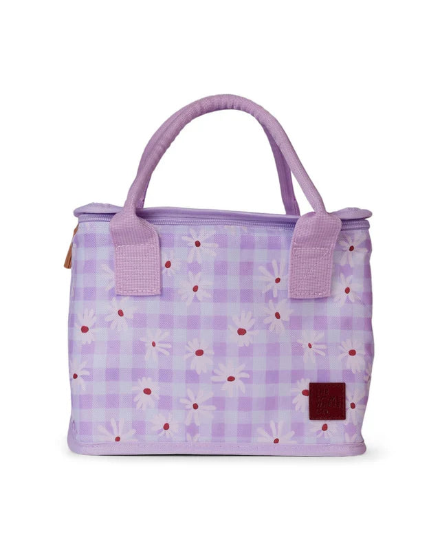 The Somewhere Co Daisy Fields Insulated Lunch Bag for Work, School & Picnics - Leakproof & Reusable Lunch Tote for Adults & Kids