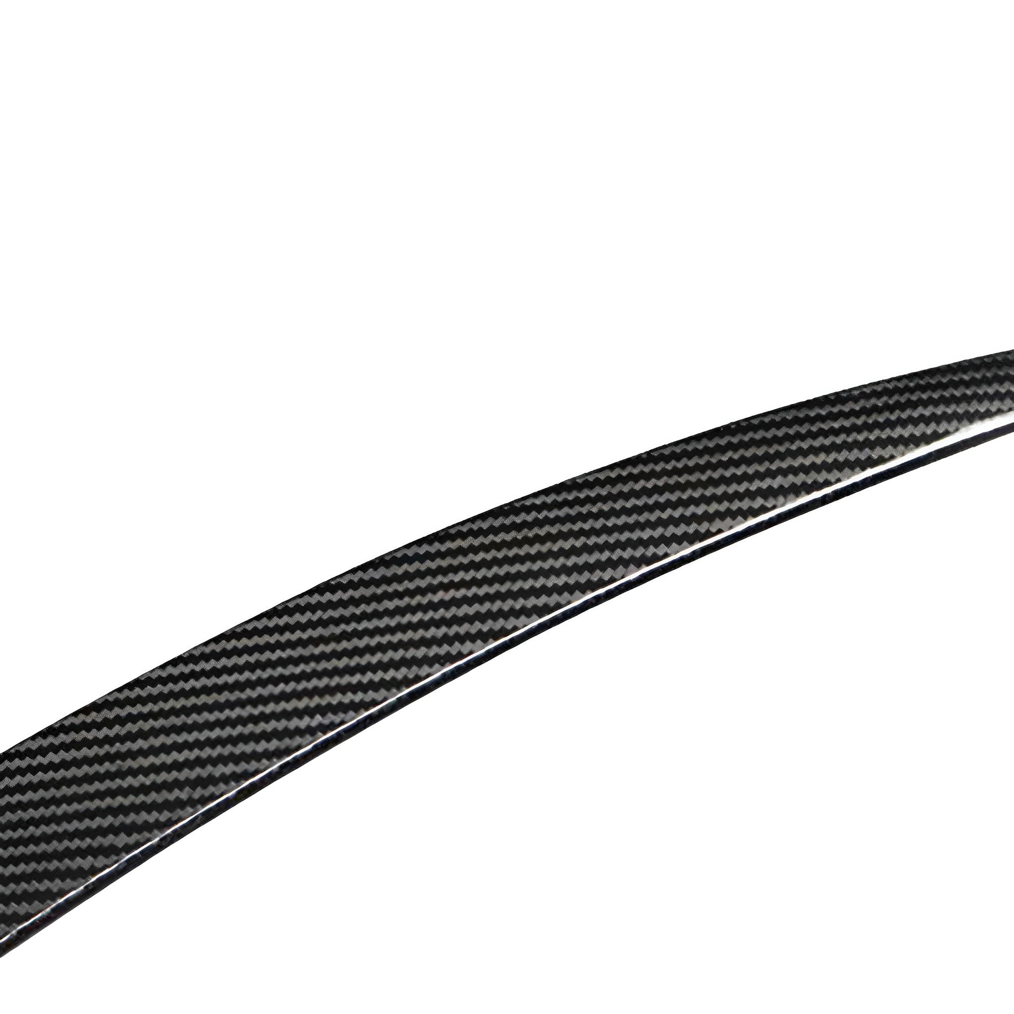 Premium Real Carbon Fiber Spoiler for Tesla Model 3 (2024+) Highland Edition - Performance Style Rear Wing - Enhances Aerodynamics & Sporty Look for Street Racing & Car Shows