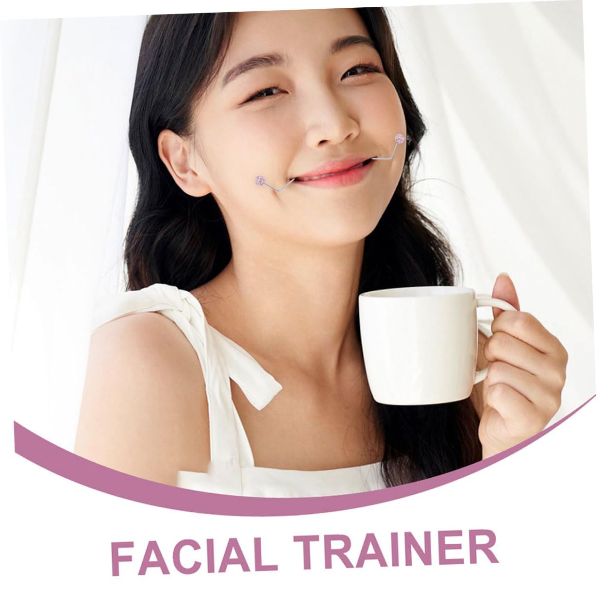 FOMIYES Cheek Dimple Maker 2 Pack - Facial Exercise Tool for Natural Dimples | Enhance Smile & Facial Contour | Perfect for Daily Beauty Routine & Self-Care