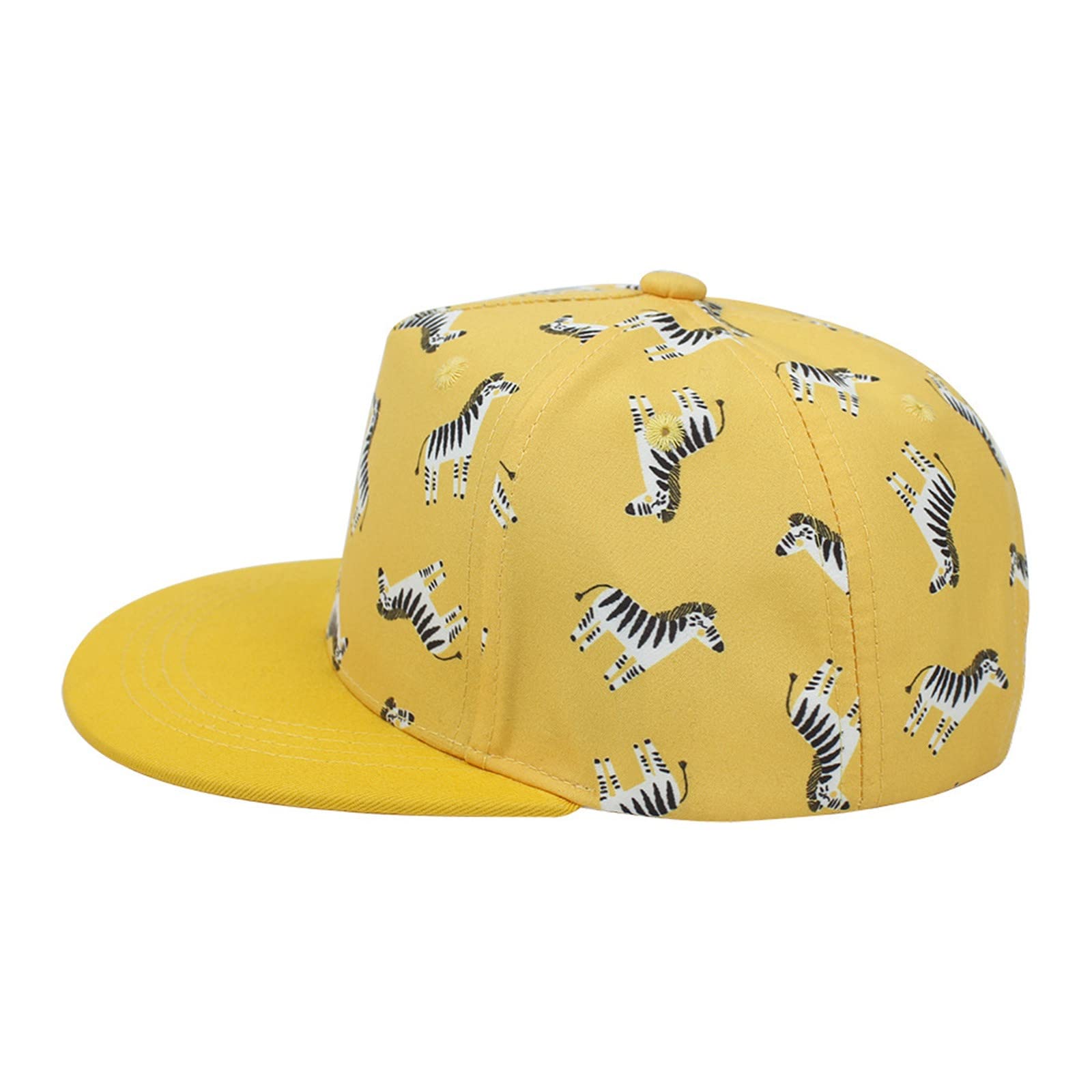 Kids Cartoon Baseball Cap - Adjustable Washed Cotton Hat for Boys & Girls | Summer Sun Protection for Outdoor Play, Sports & Beach