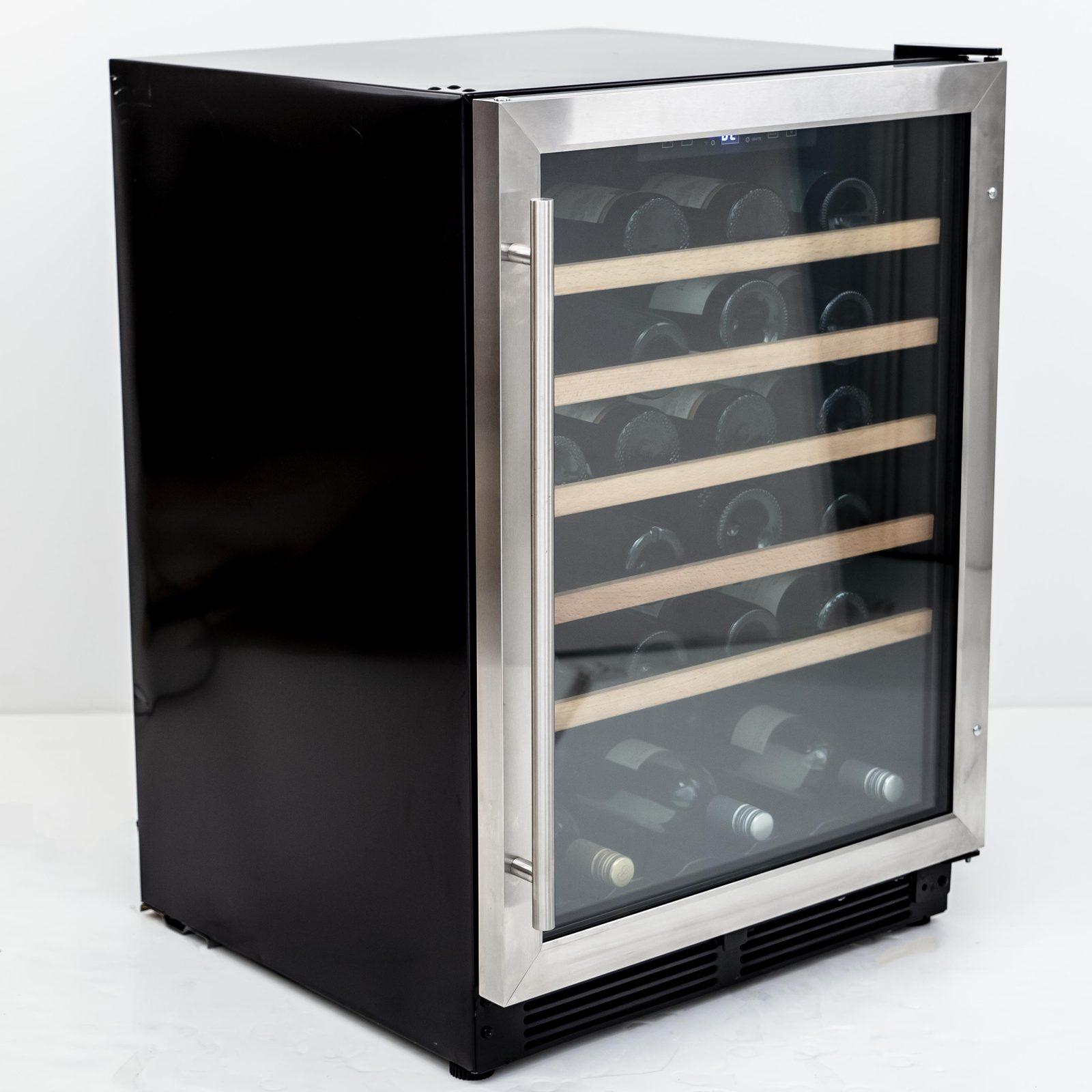Avanti WCB52T3S 51 Bottle Wine Cooler Refrigerator - Dual Zone Temperature Control, Quiet Compressor for Home Bar, Kitchen, or Basement Wine Storage