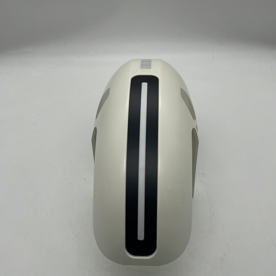 Jubel Rear Fender White - Universal Motorcycle Mudguard for Dirt Bikes & ATVs - Perfect for Off-Road Adventures & Wet Weather Protection