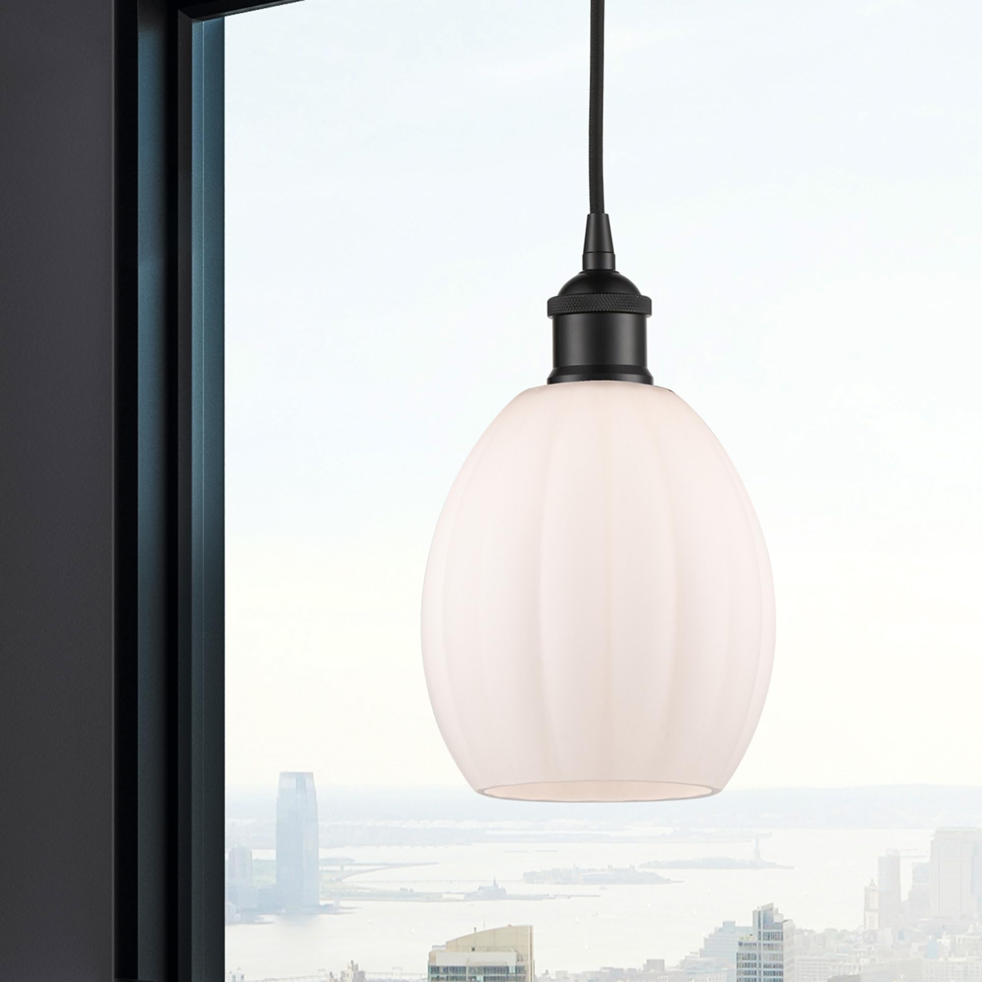 Eaton Industrial Style Mini Pendant Light - 10.75