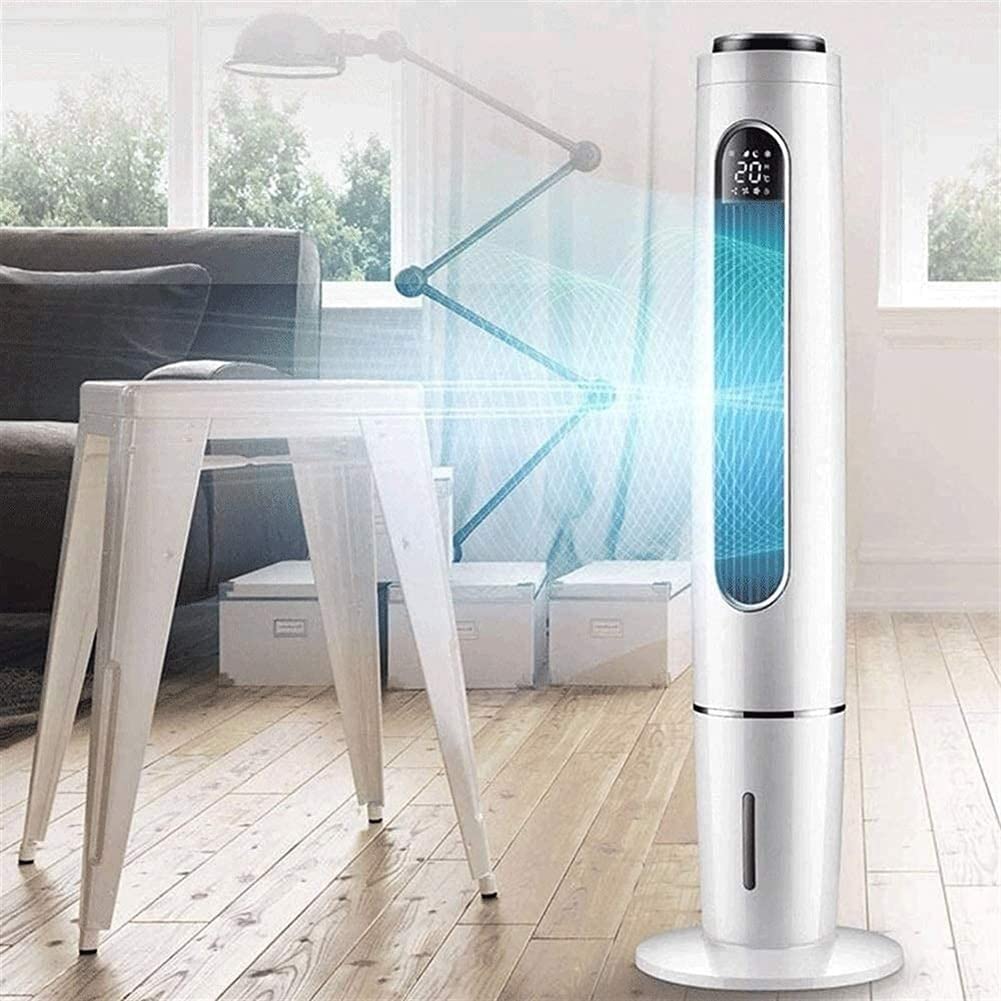 Bladeless Tower Fan with Remote - Quiet, Portable Oscillating Floor Fan with 12H Timer for Bedroom, Living Room & Office | Space-Saving Cooling Solution for Home & Workspace