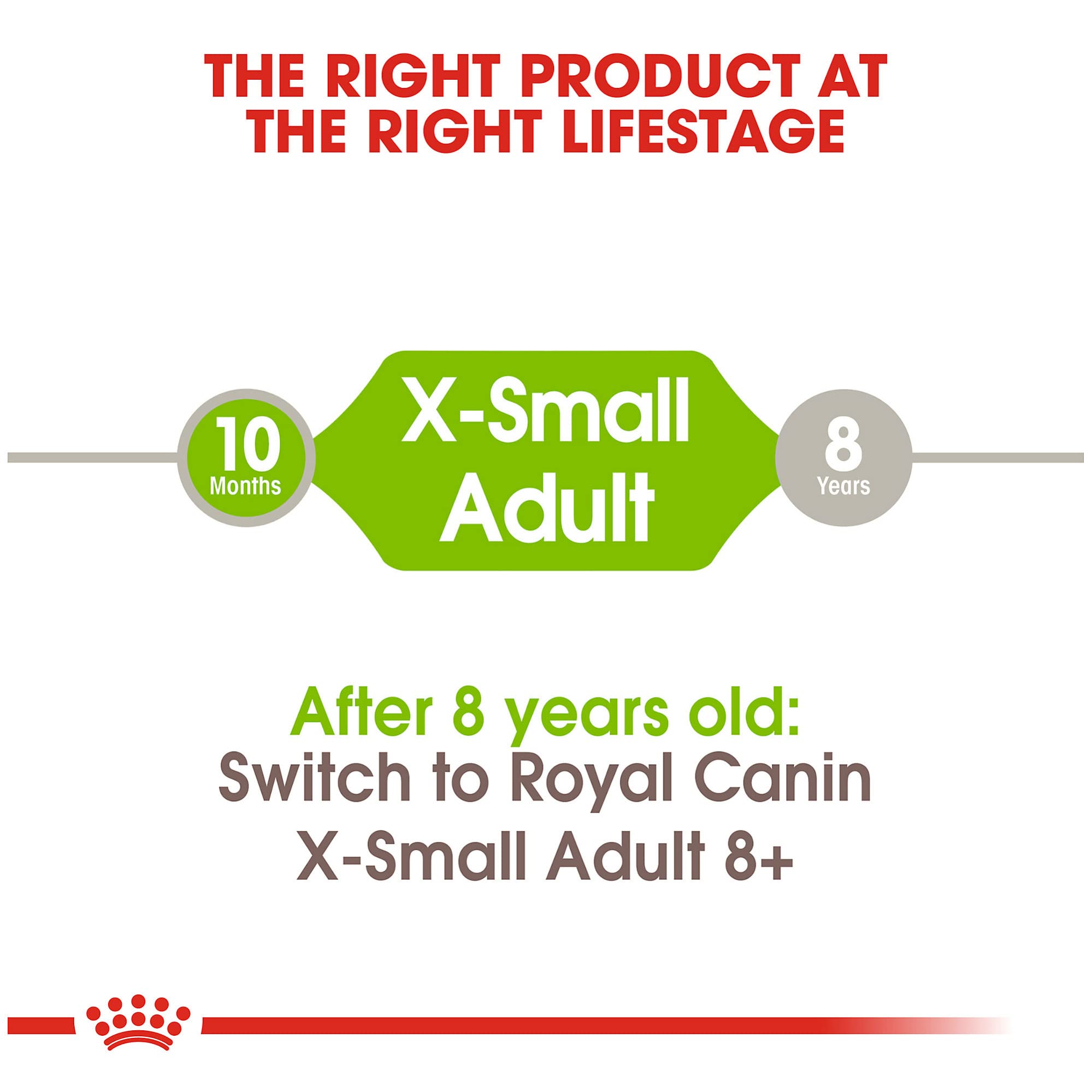 Royal Canin X-Small Adult Dry Dog Food for Small Breed Dogs - 2.5 lb Bag - Perfect for Chihuahuas, Yorkies & Toy Breeds - High Protein Nutrition for Indoor & Apartment Living
