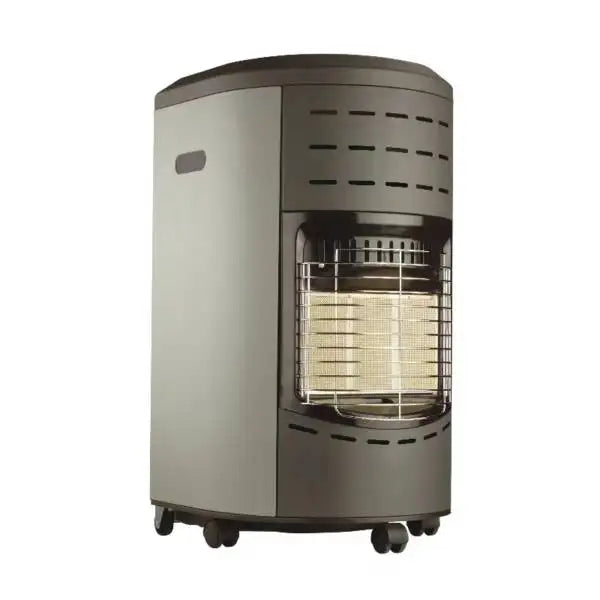 Portable Gas Heater for Indoor & Outdoor Use - Efficient Propane Space Heater for Garage, Camping, and Home Heating - Adjustable Flame & Thermostat Control